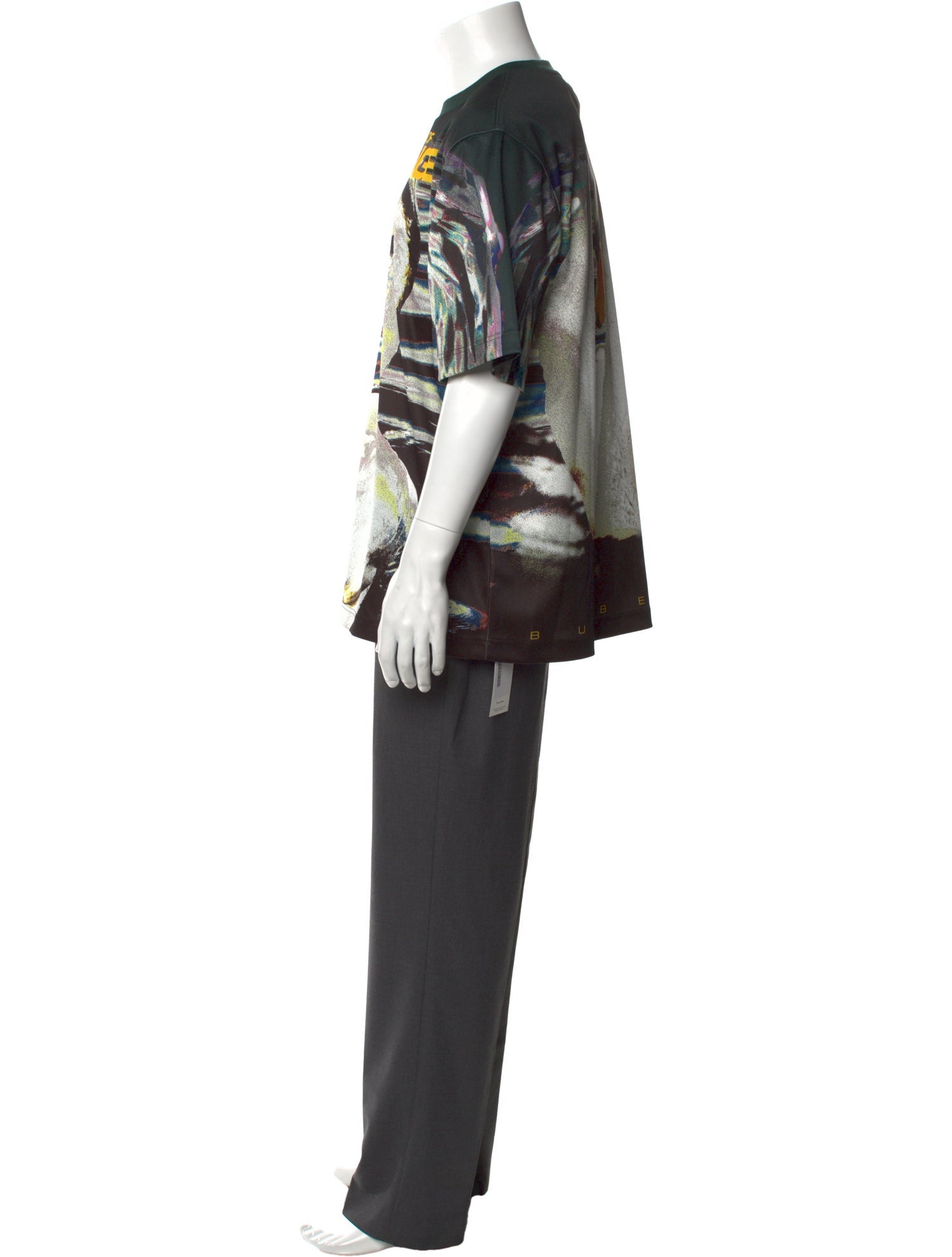 Burberry Printed Crew Neck T-Shirt w/ Tags