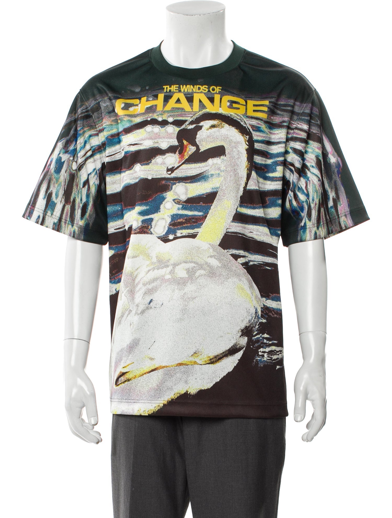 Burberry Printed Crew Neck T-Shirt w/ Tags