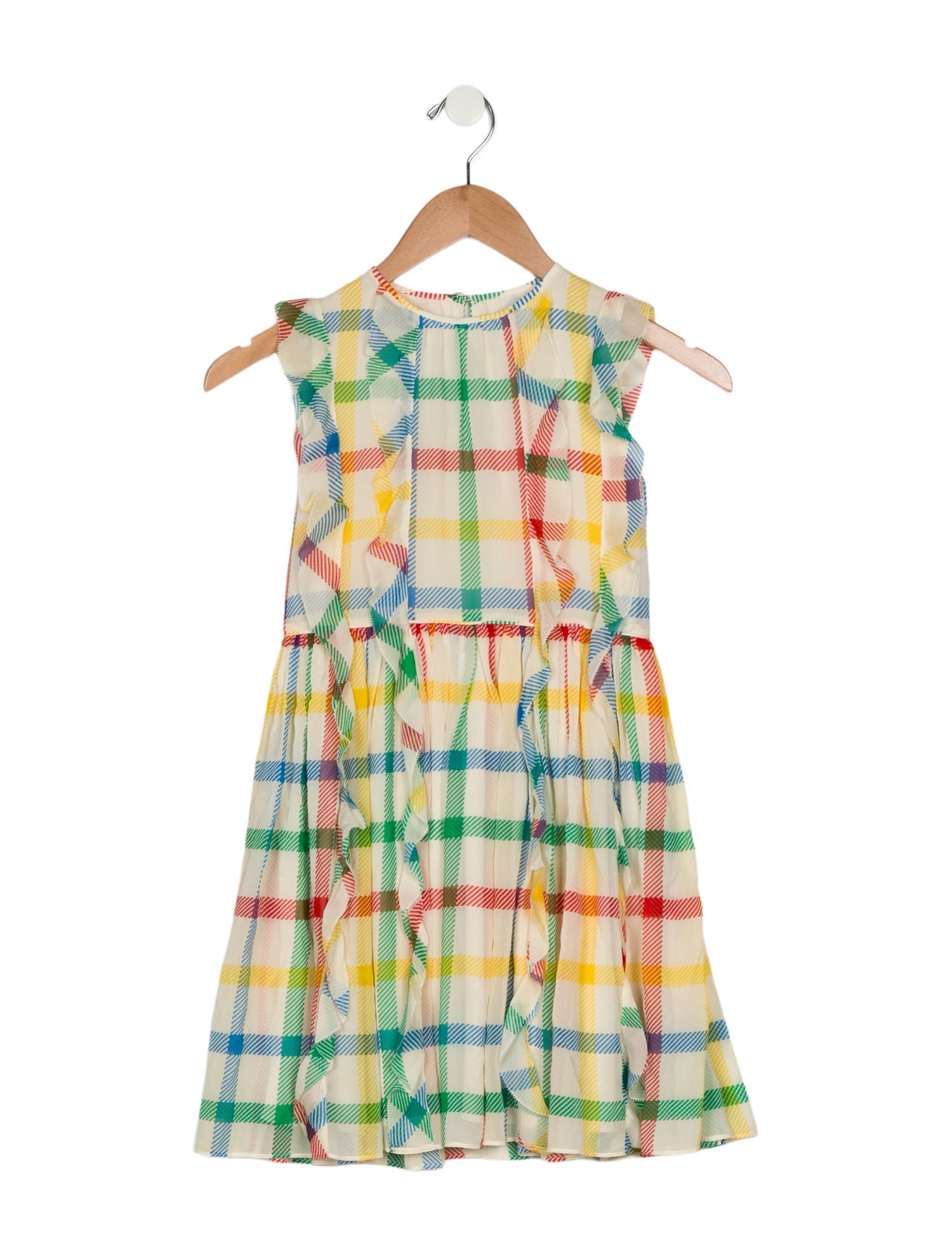Burberry kid girls' multicolored dress