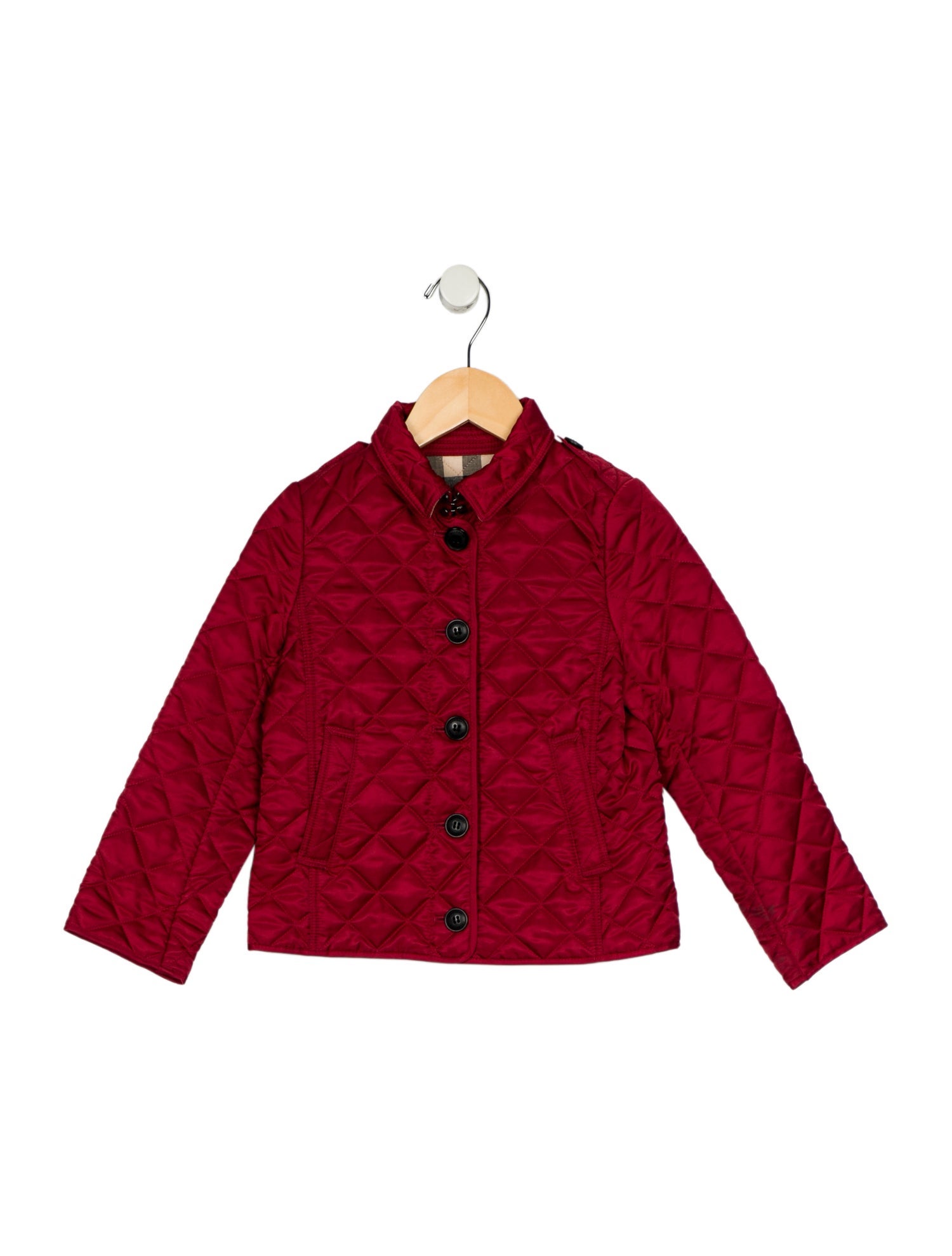 Burberry Girls' Quilted Casual Jacket
