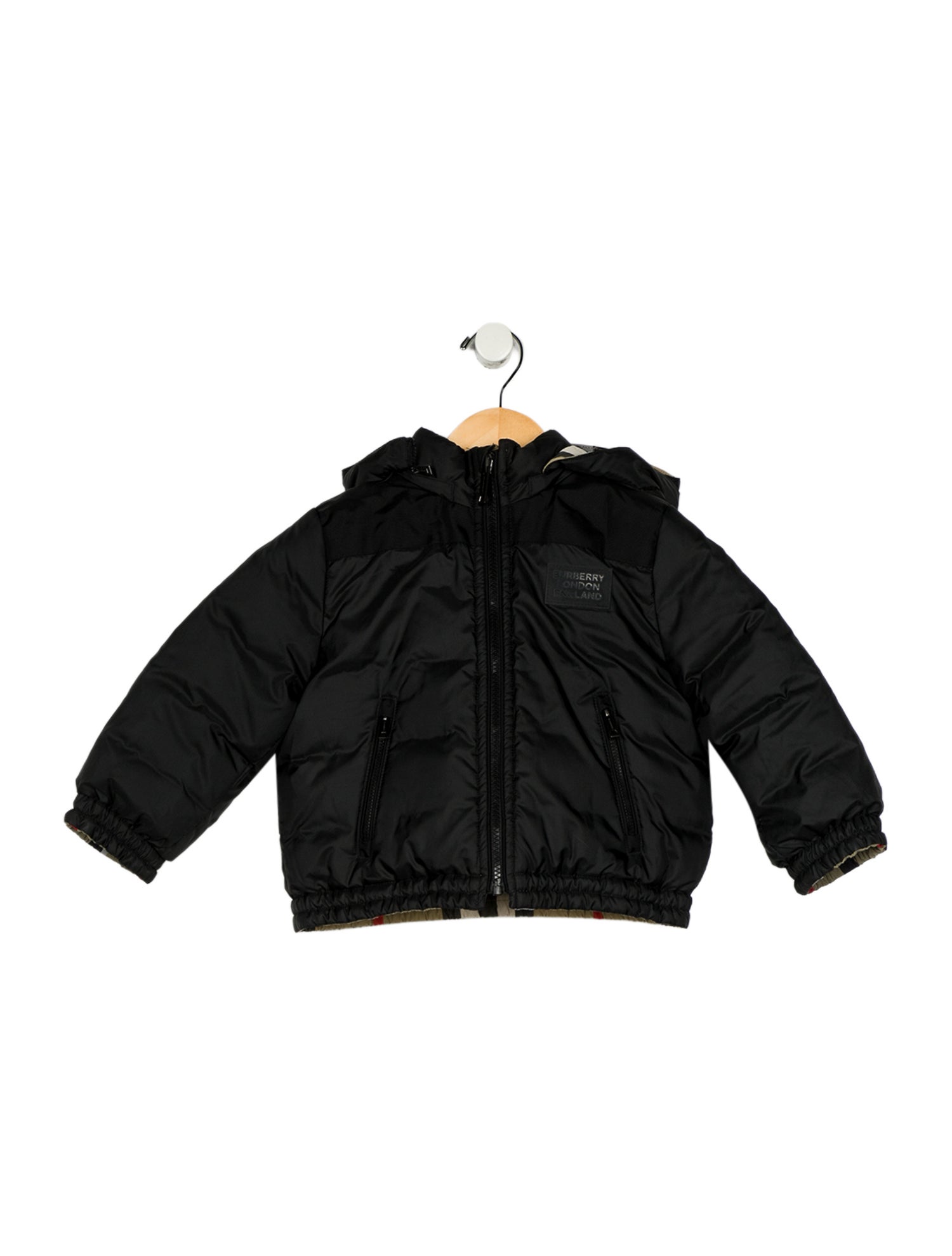 Burberry toddler boys' black jacket