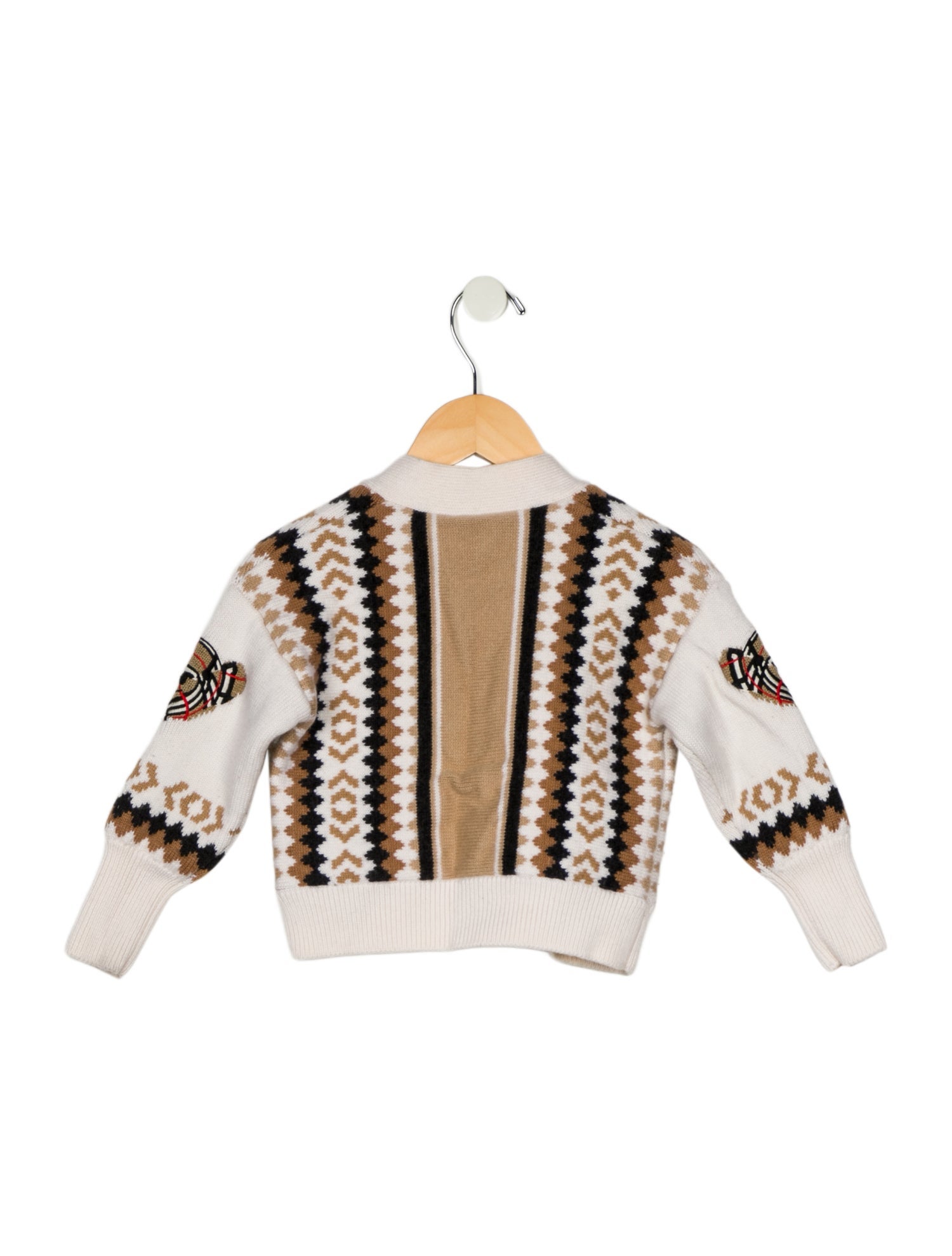 Burberry toddler boys' multicolored sweater