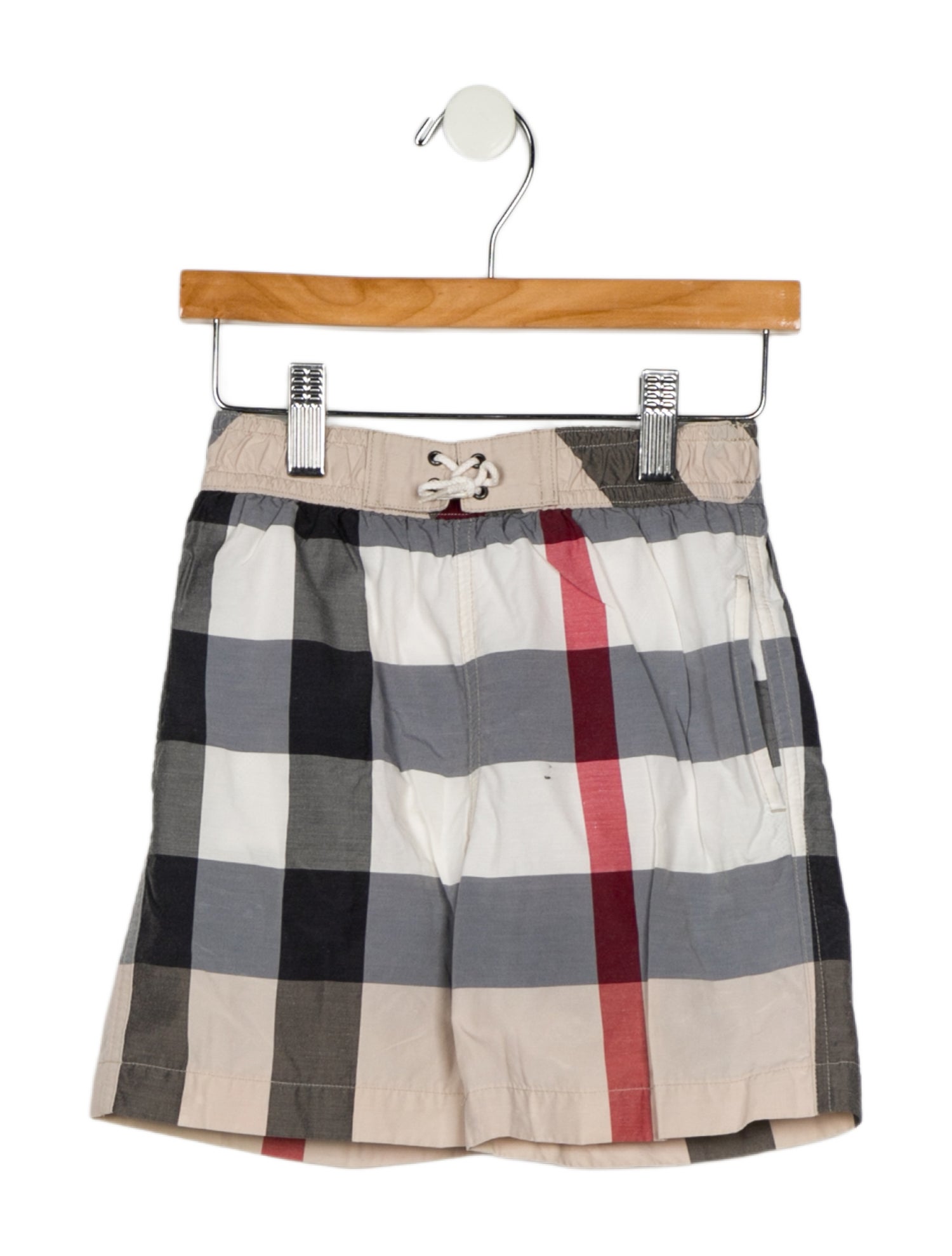 Burberry toddler boys' multicolored swim shorts