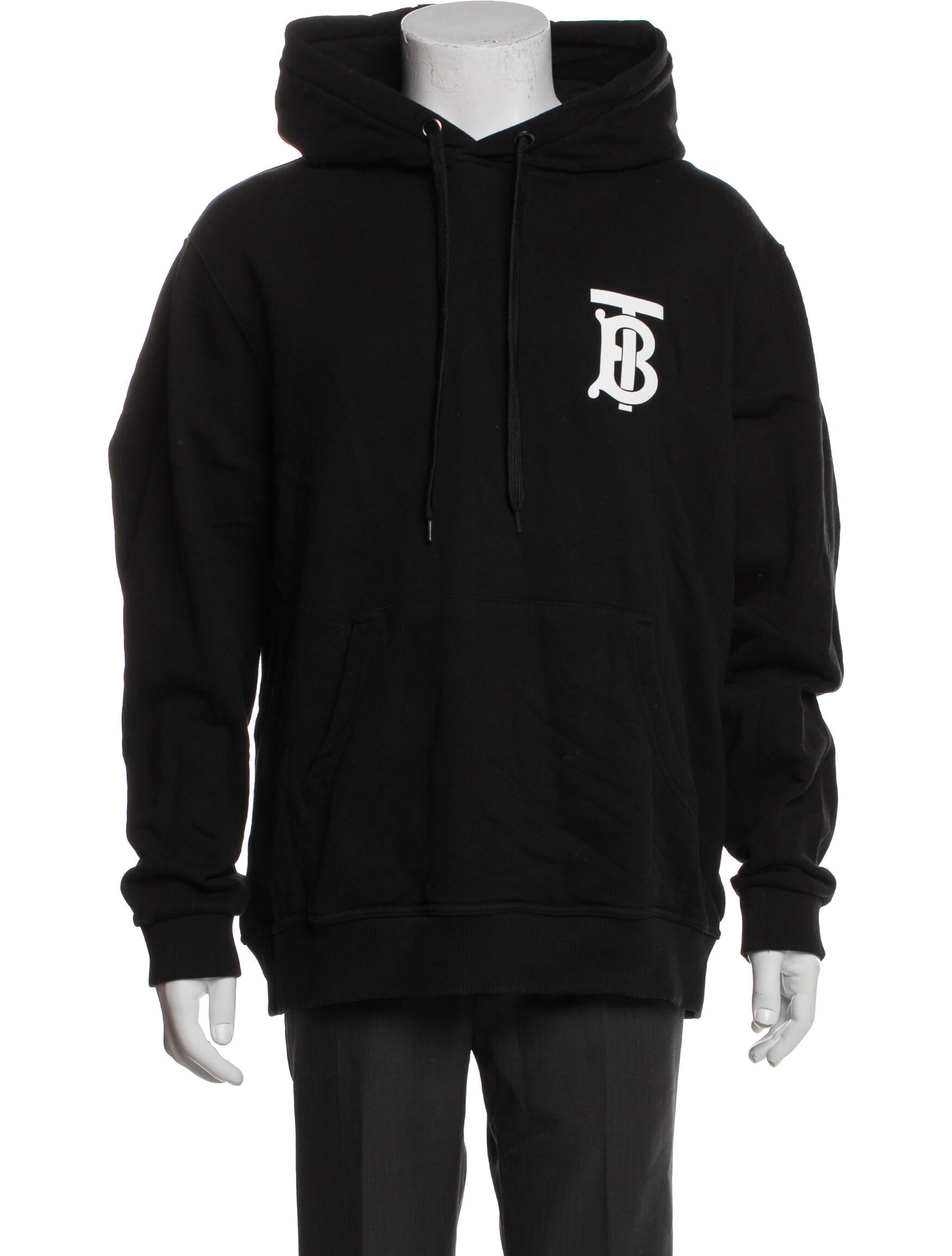 Burberry Graphic Print Crew Neck Hoodie