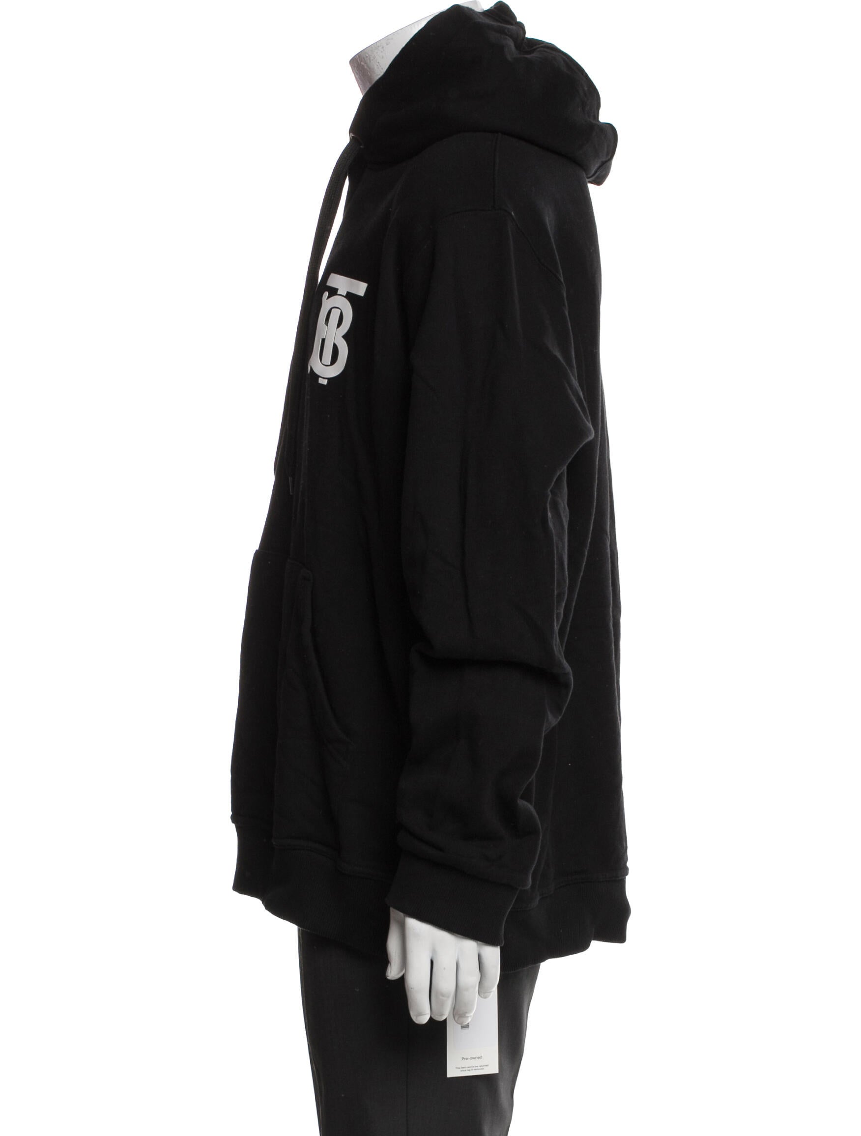 Burberry Graphic Print Crew Neck Hoodie