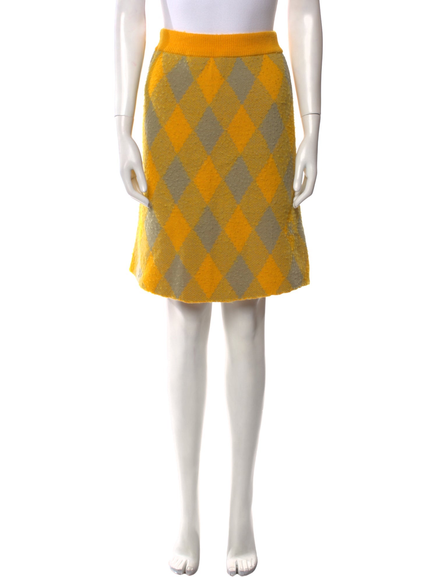 Burberry Wool Knee-Length Skirt w/ Tags