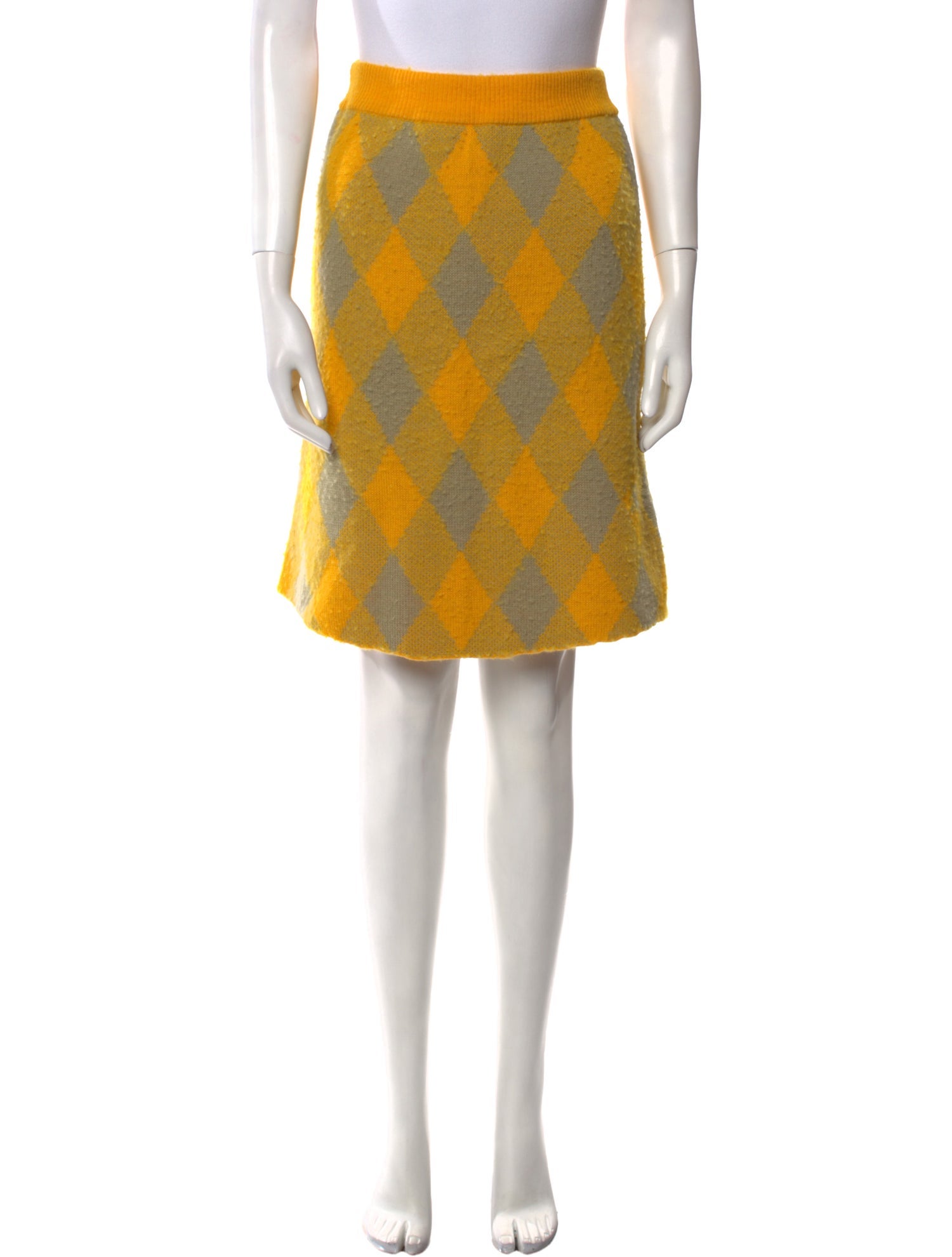 Burberry Wool Knee-Length Skirt w/ Tags