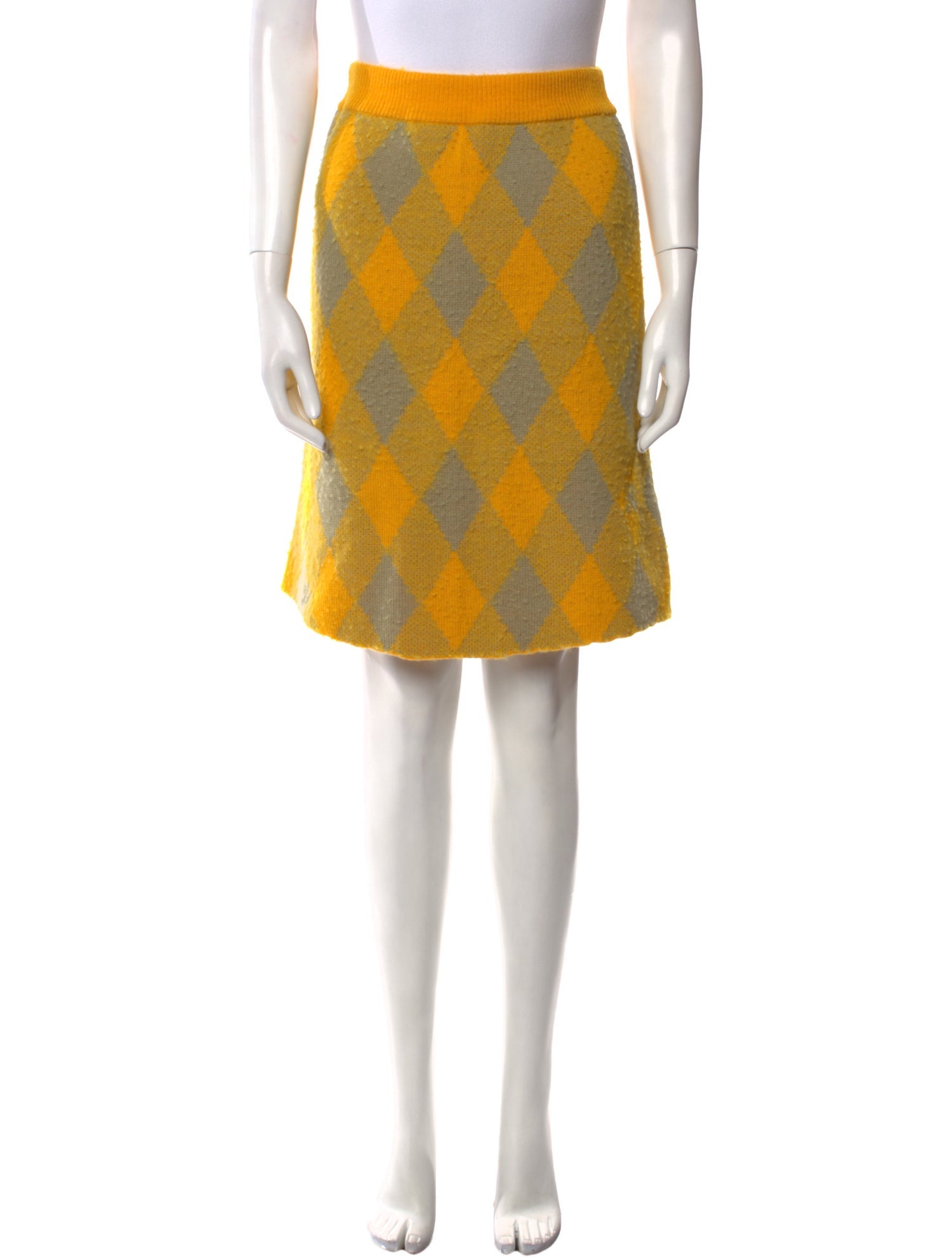 Burberry Wool Knee-Length Skirt w/ Tags