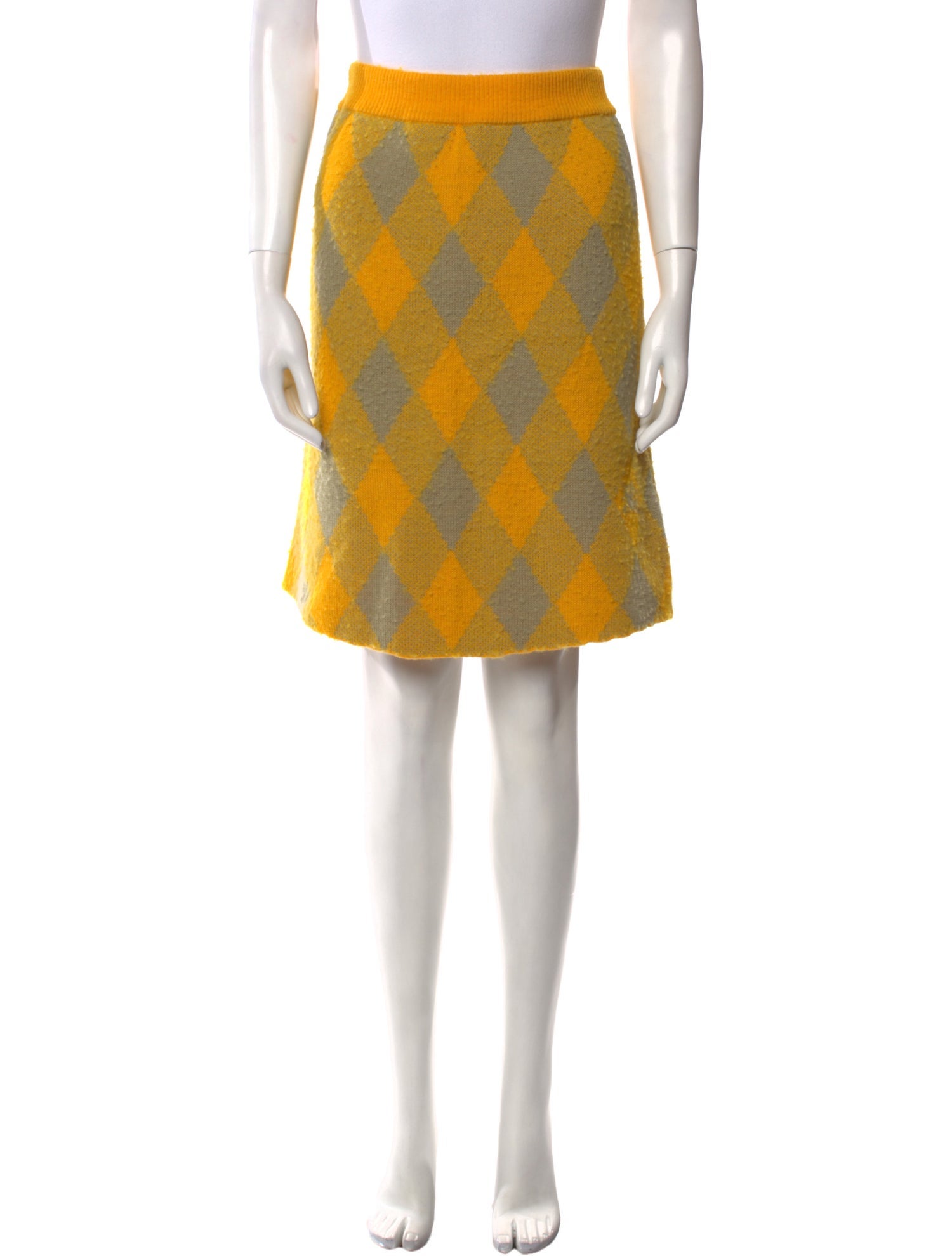 Burberry Wool Knee-Length Skirt w/ Tags