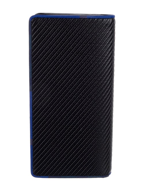 Burberry Embossed Leather Wallet