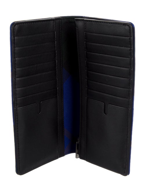 Burberry Embossed Leather Wallet
