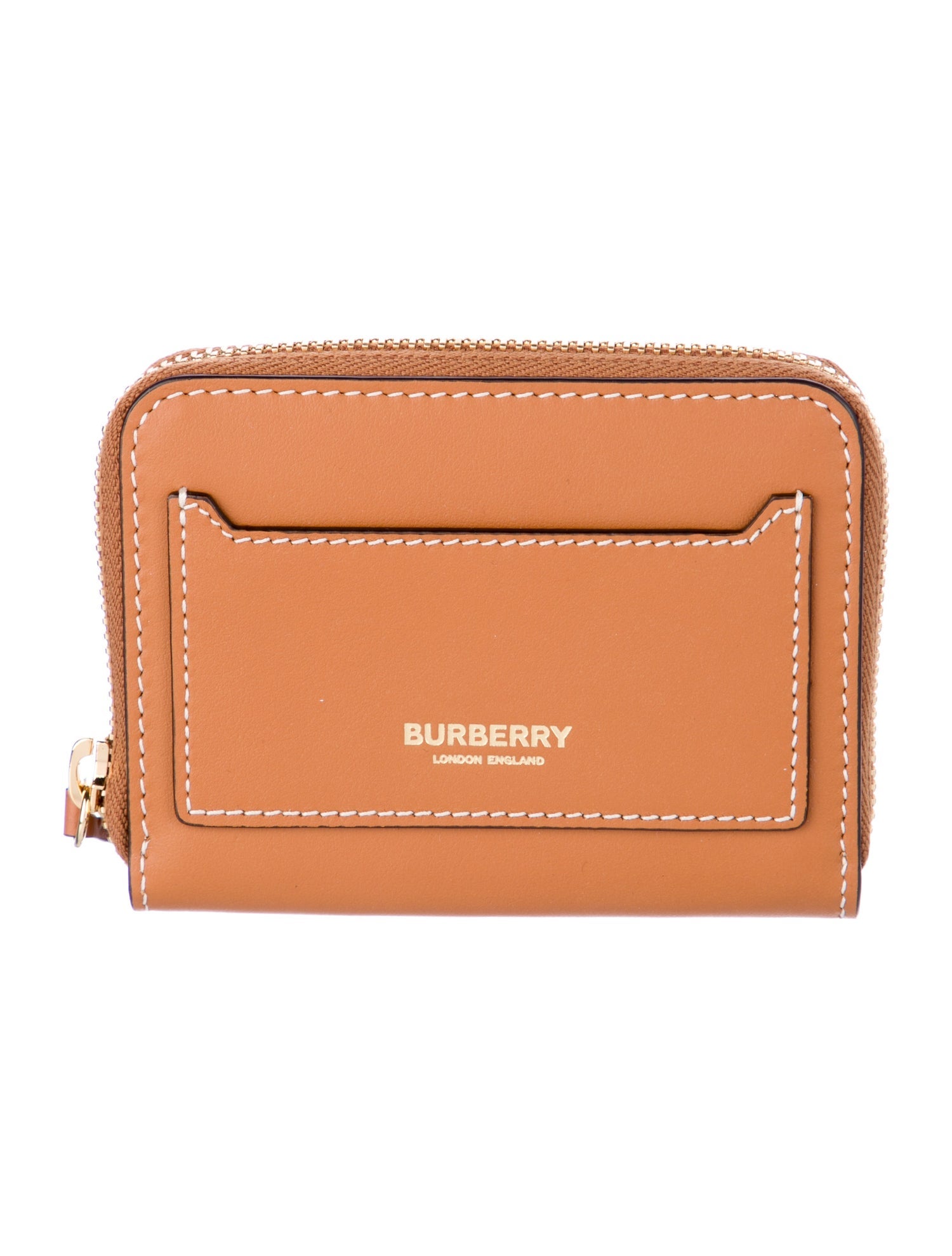 Burberry Leather Compact Wallet