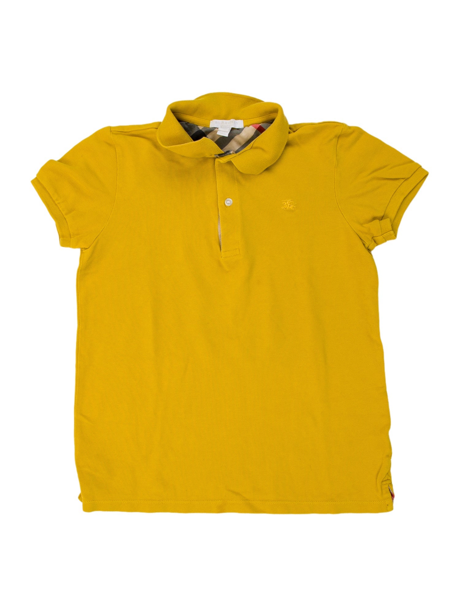 Burberry Boys' Embroidered Short Sleeve Polo