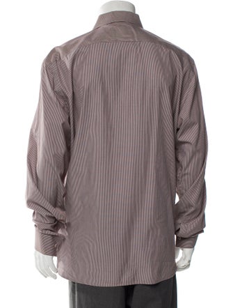 Burberry Striped Long Sleeve Shirt