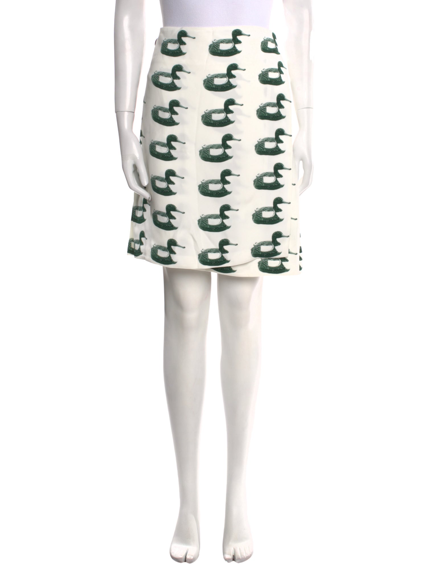 Burberry Printed Knee-Length Skirt w/ Tags