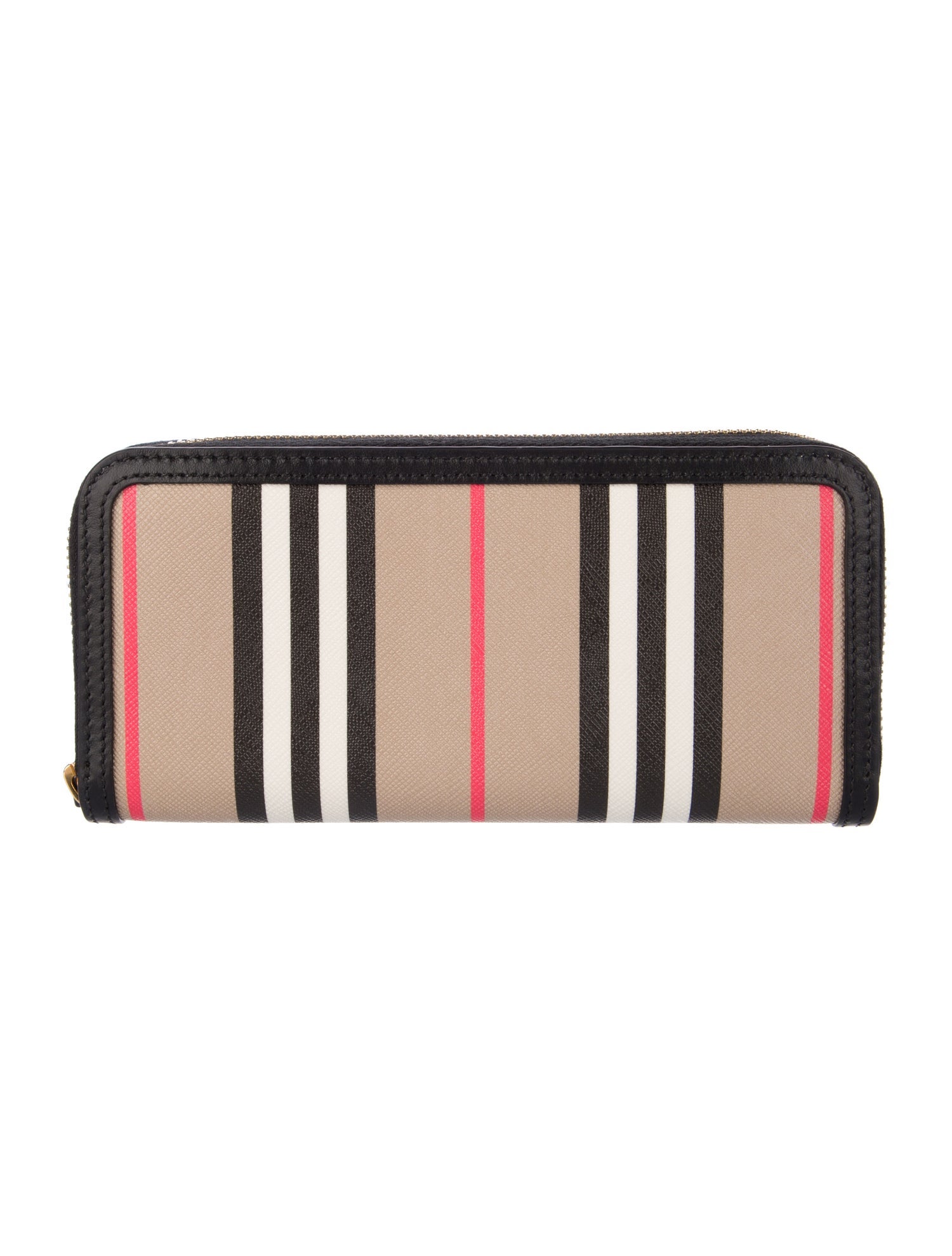 Burberry Elmore Icon Stripe Printed Continental Wallet
