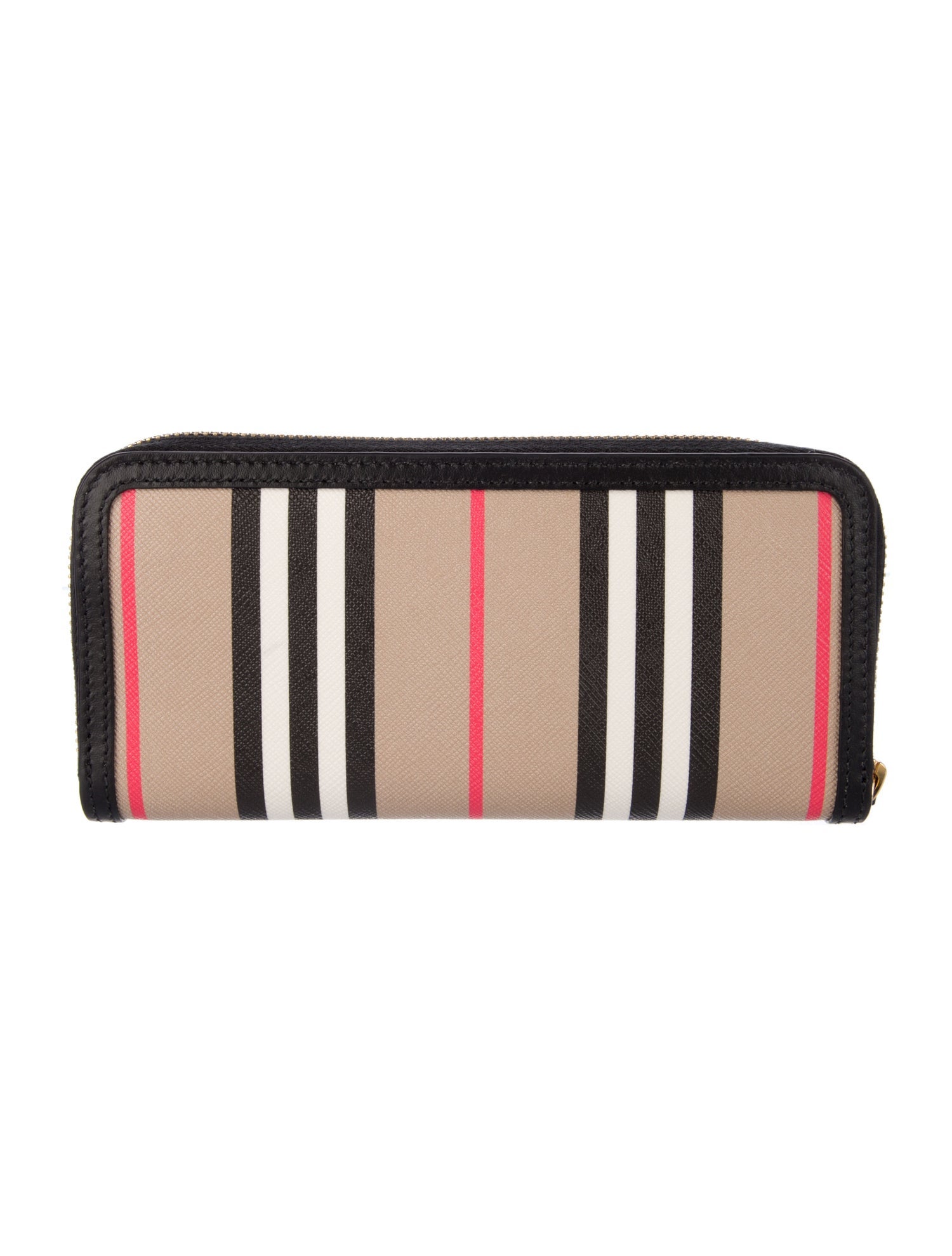 Burberry Elmore Icon Stripe Printed Continental Wallet