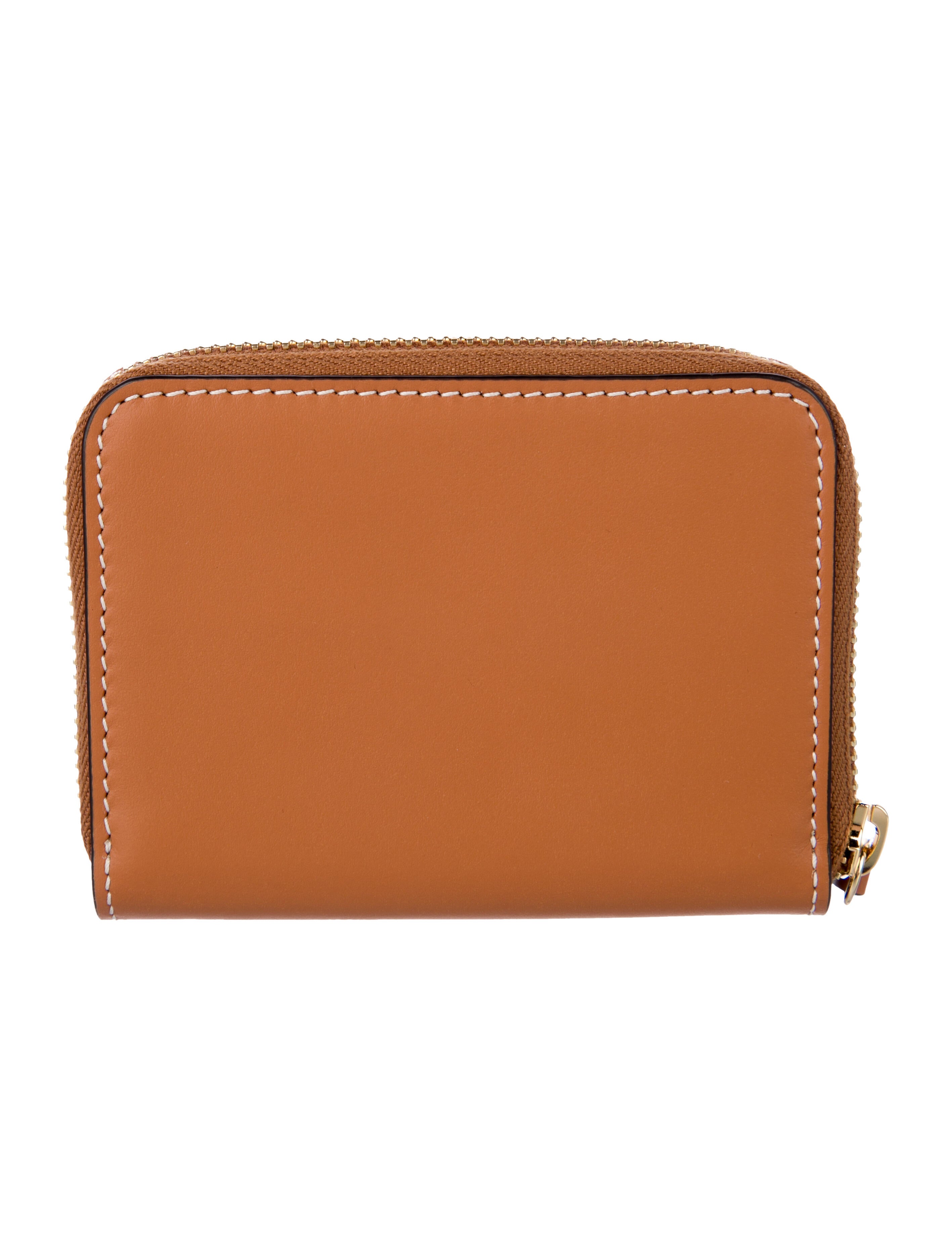 Burberry Leather Compact Wallet