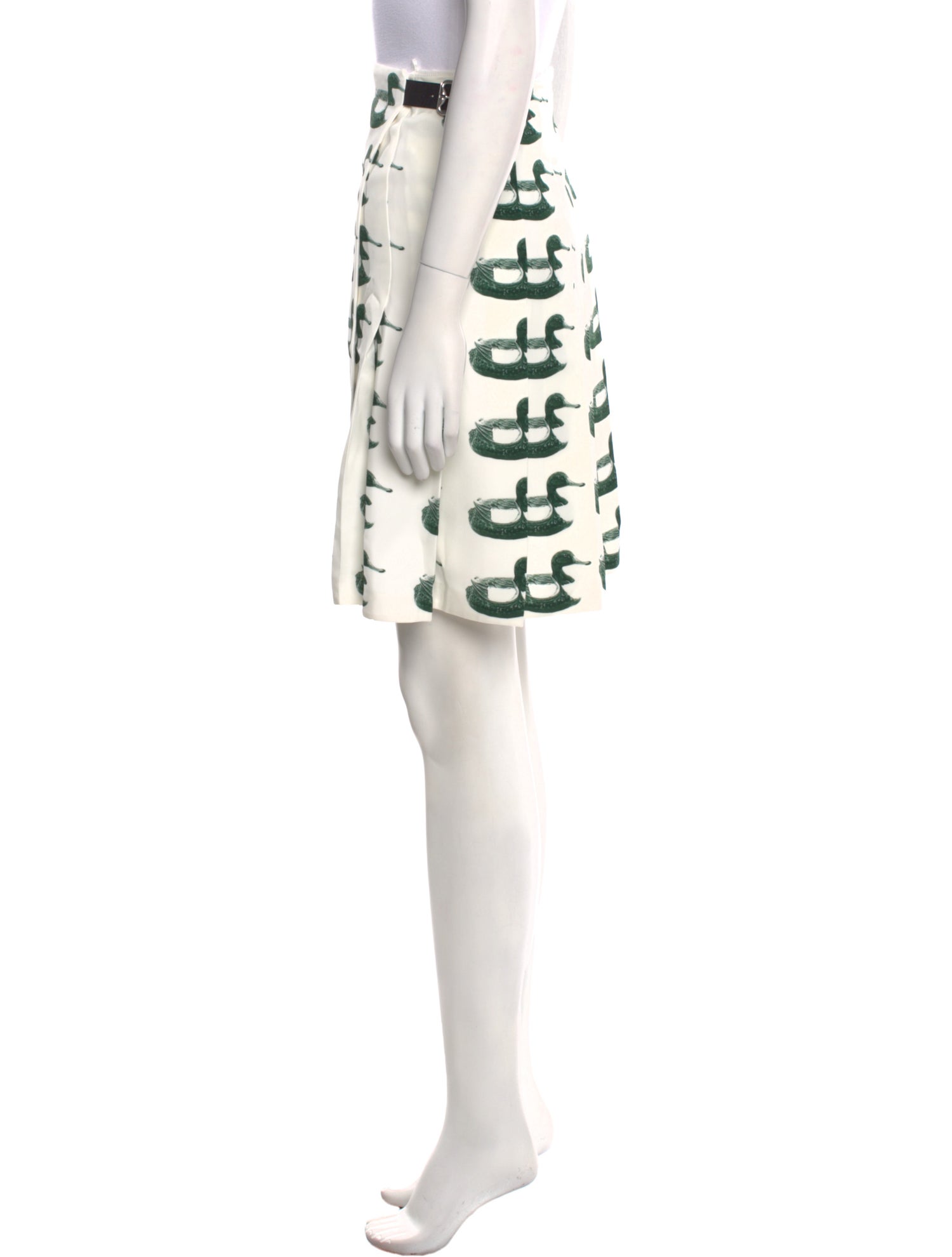 Burberry Printed Knee-Length Skirt