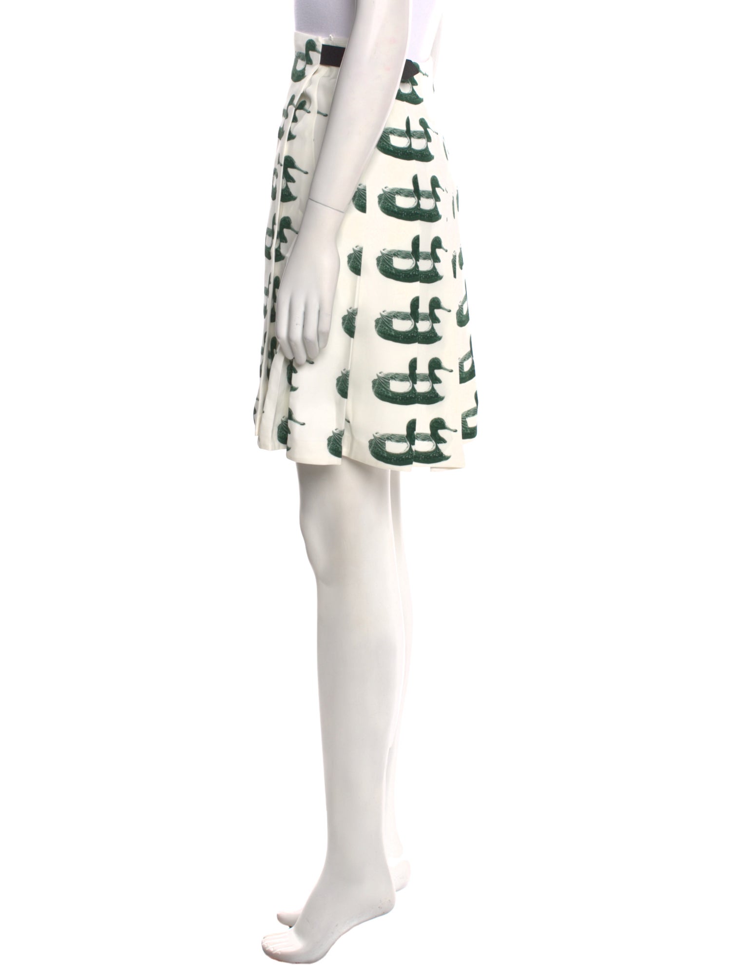 Burberry Printed Knee-Length Skirt