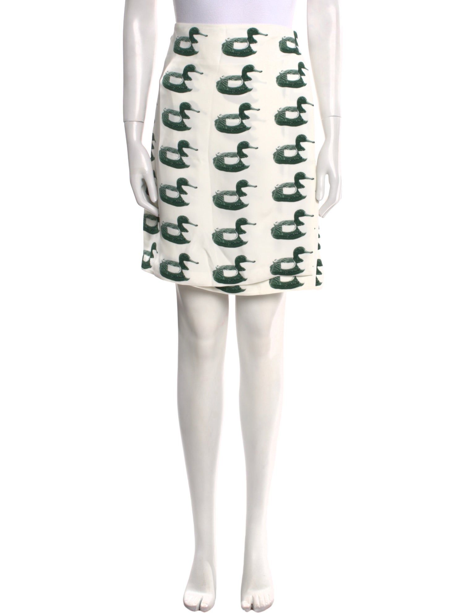 Burberry Printed Knee-Length Skirt w/ Tags