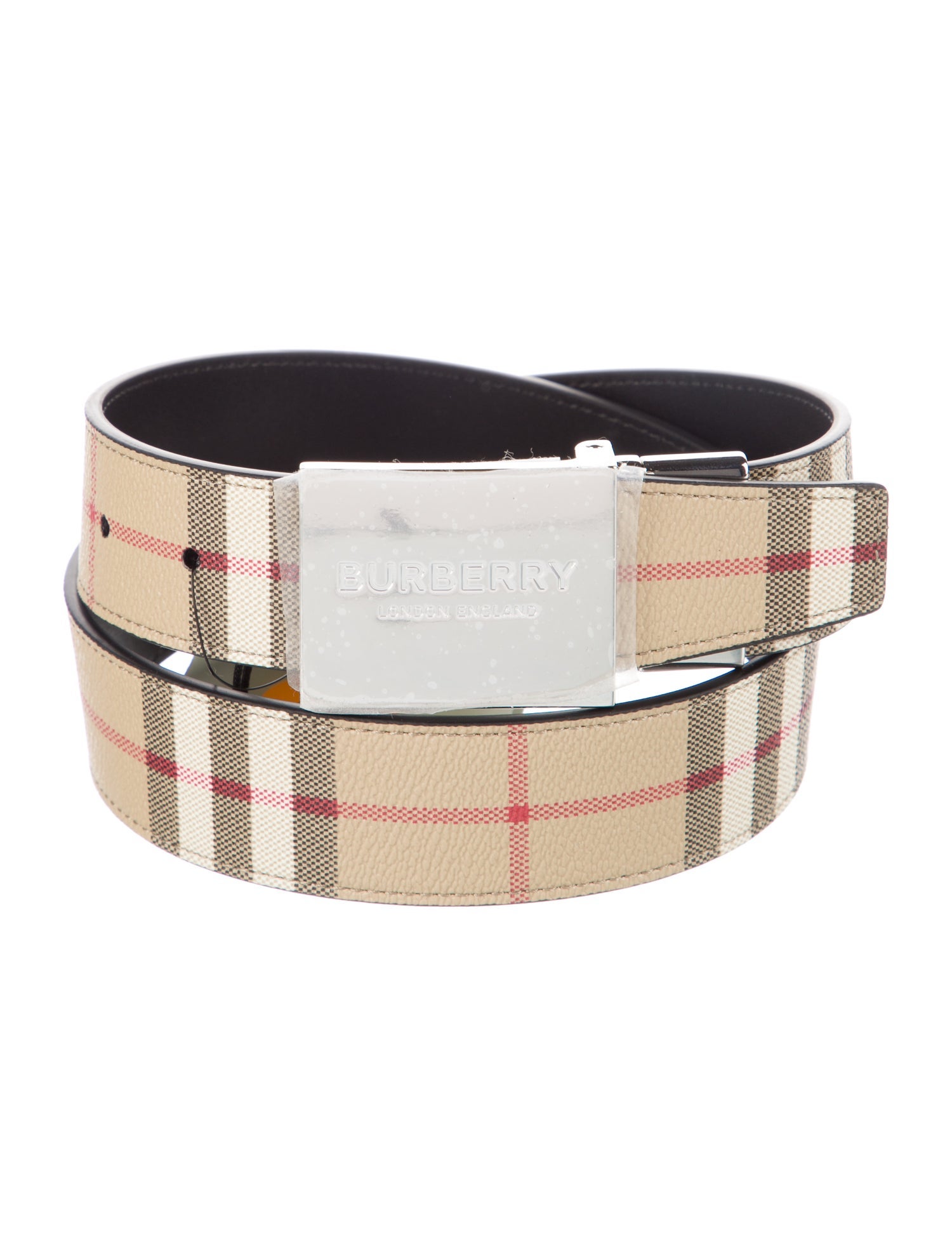 Burberry House Check Pattern Waist Belt