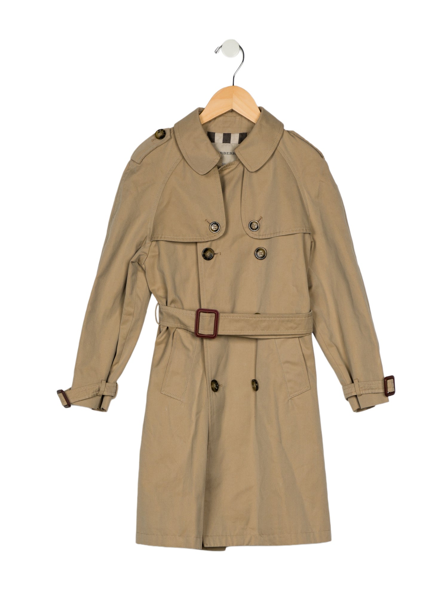 Burberry Toddler Girls' Double-Breasted Trench Coat