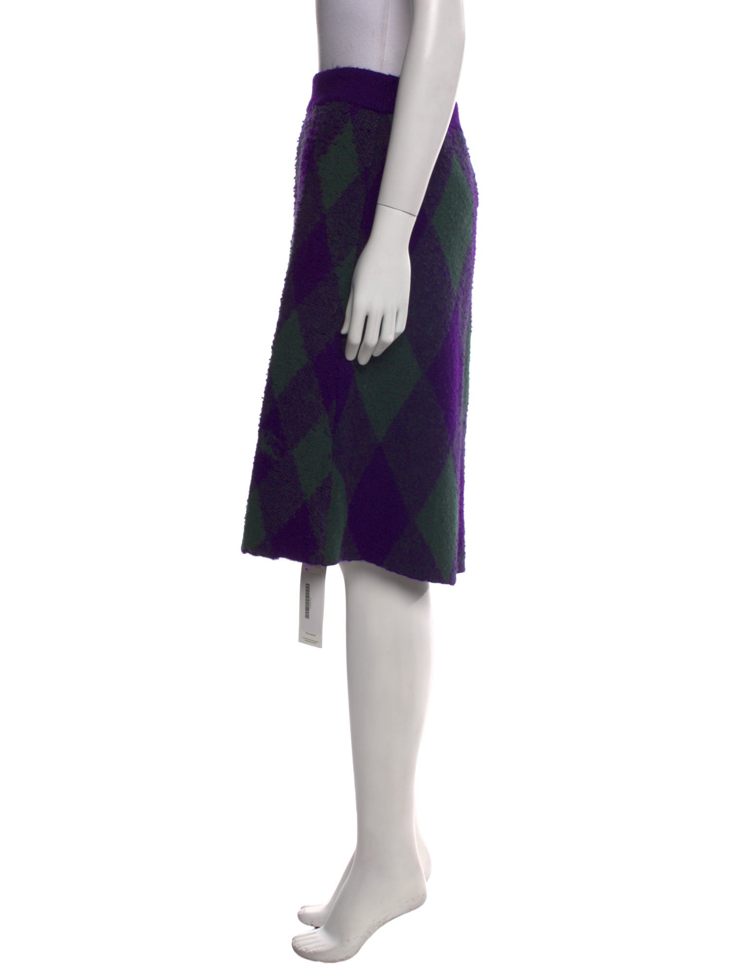 Burberry Wool Knee-Length Skirt w/ Tags