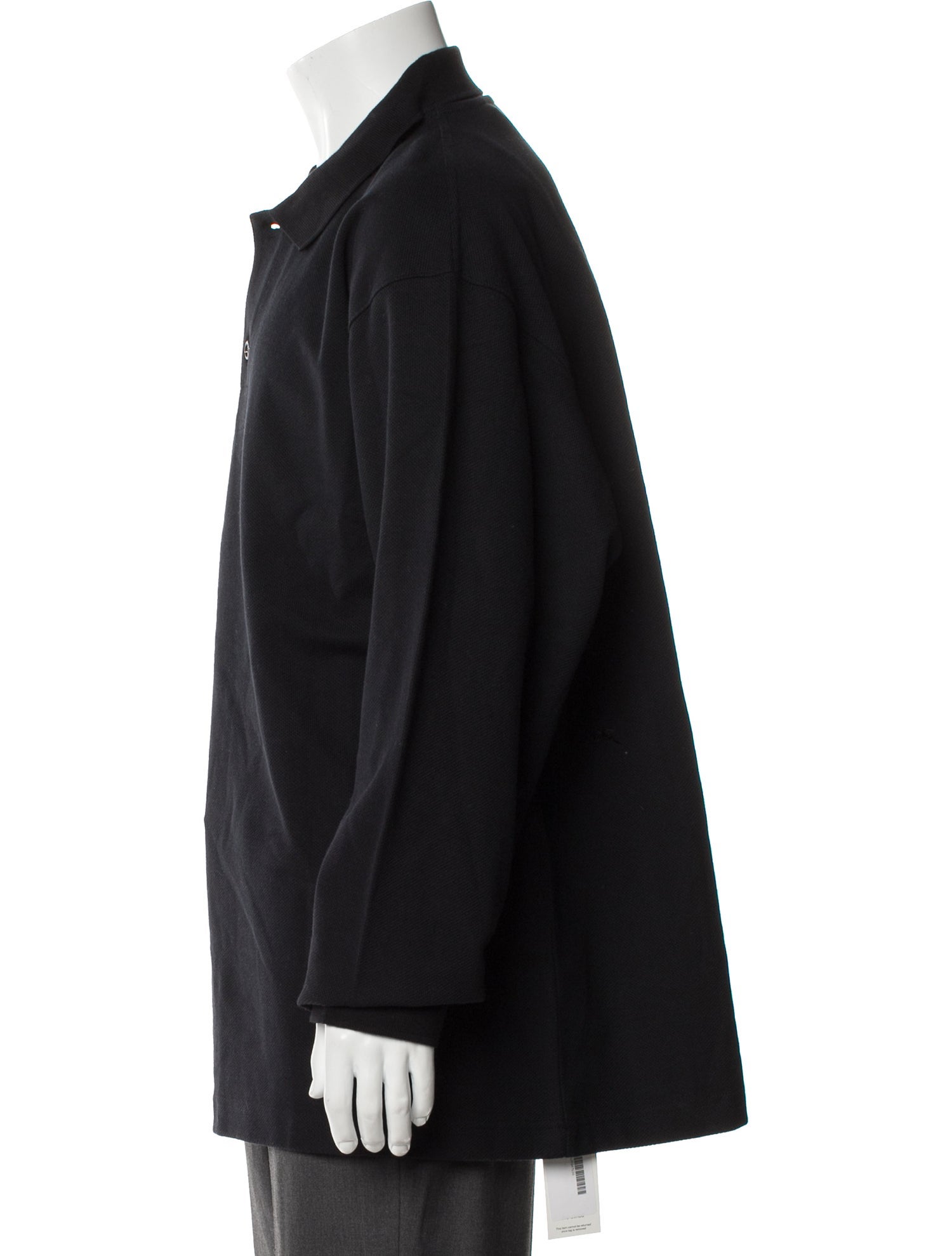 Burberry Collar Long Sleeve Polo Shirt w/ Tags