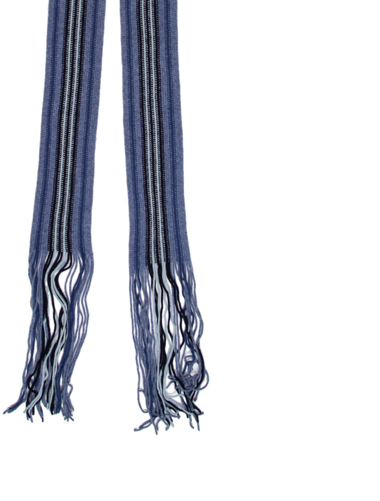 Burberry London Lambswool Striped Scarf