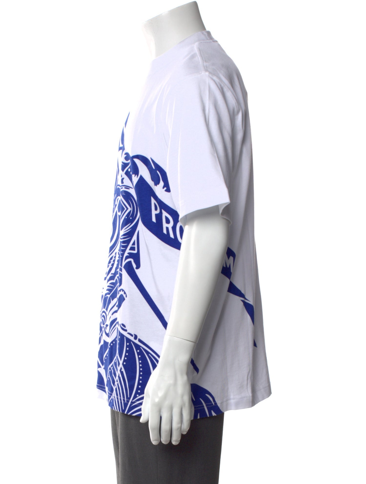 Burberry Graphic Print Crew Neck T-Shirt