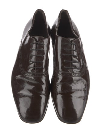 Burberry Patent Leather Oxfords