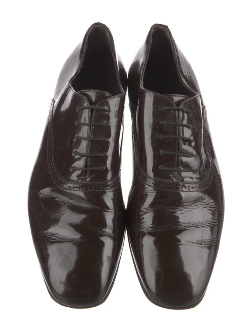 Burberry Patent Leather Oxfords