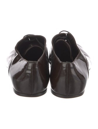 Burberry Patent Leather Oxfords
