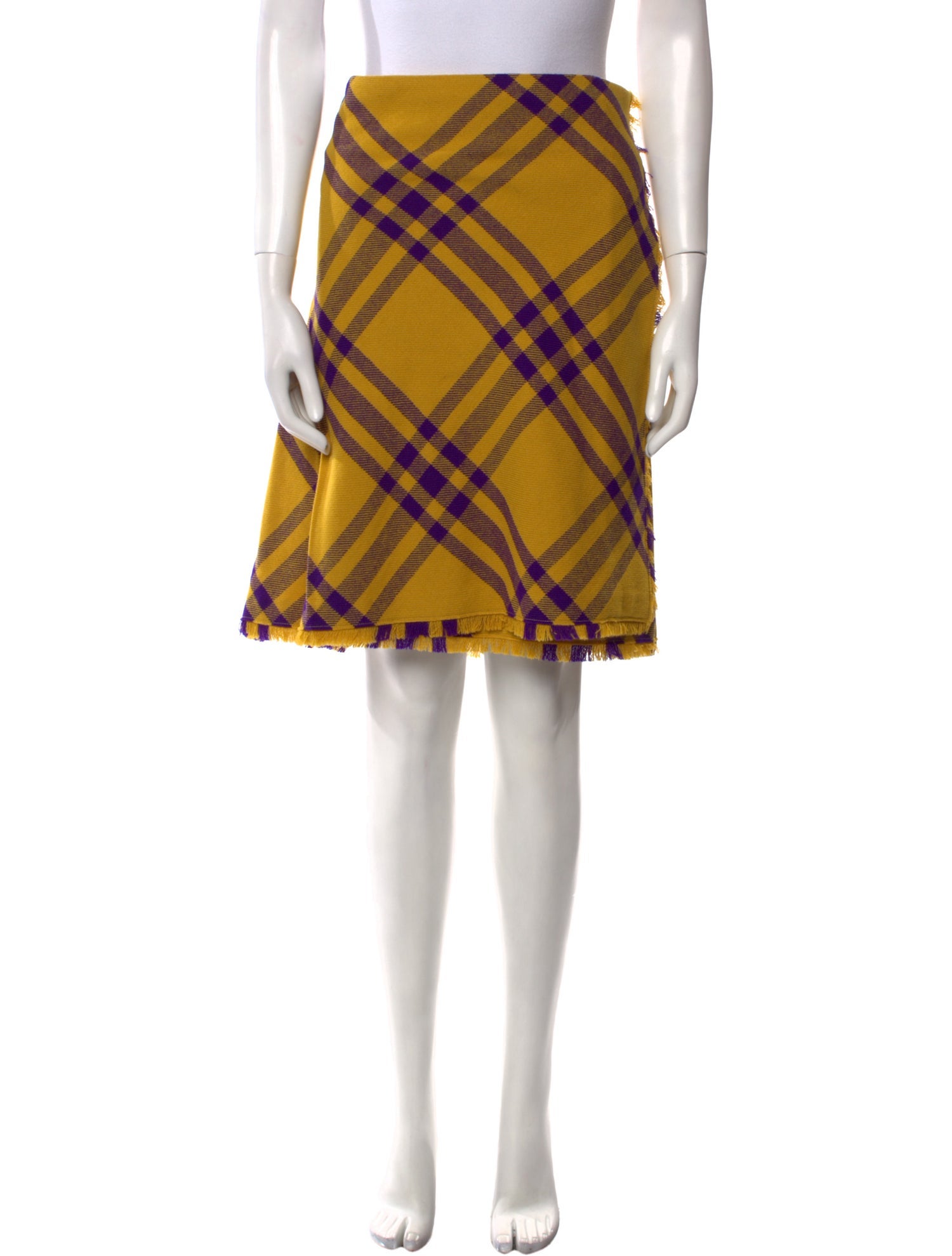 Burberry Wool Knee-Length Skirt w/ Tags