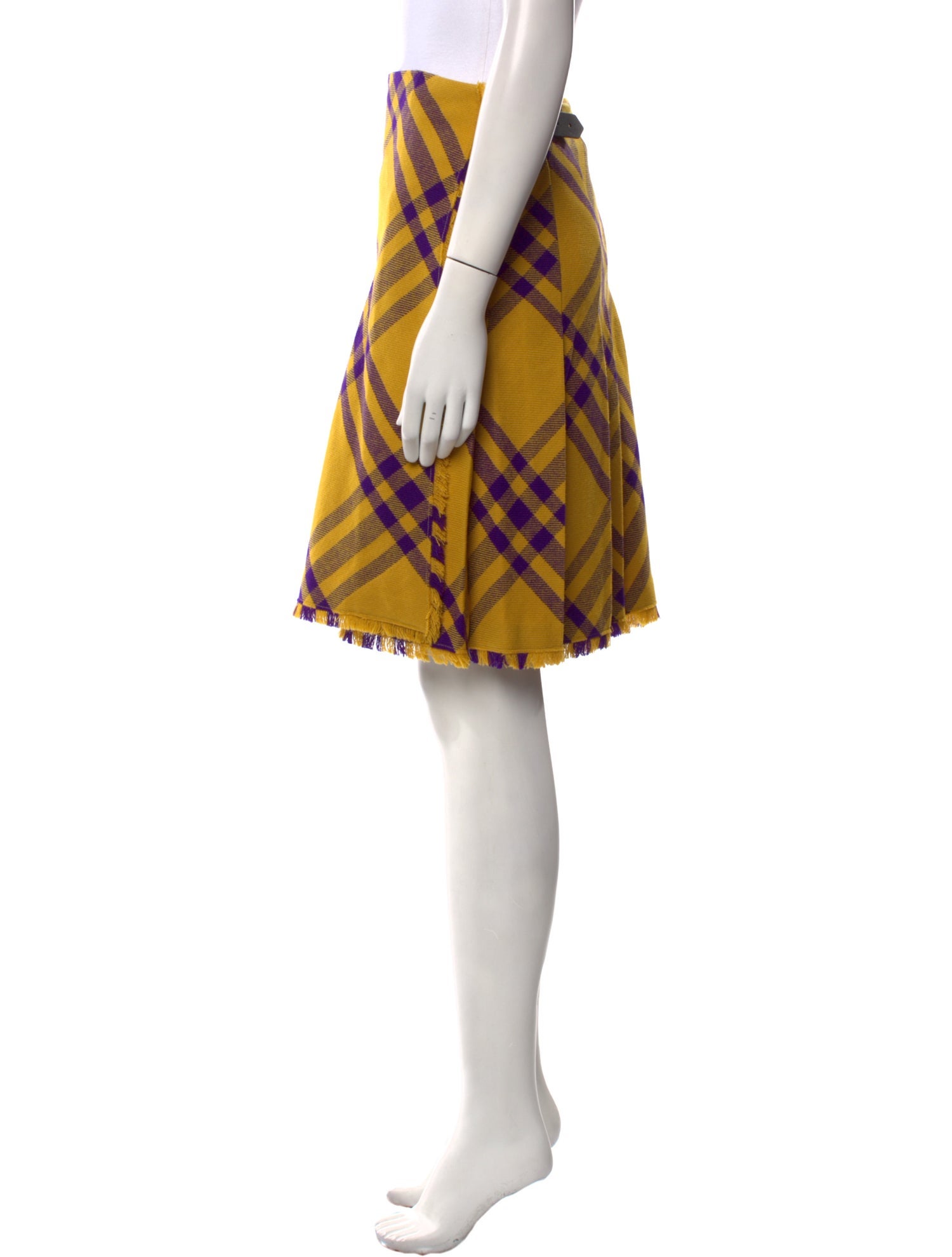 Burberry Wool Knee-Length Skirt w/ Tags