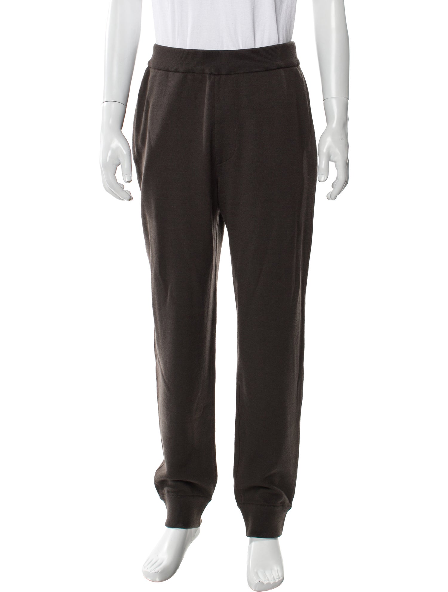 Burberry Wool Embroidered Accent Lounge Bottoms w/ Tags