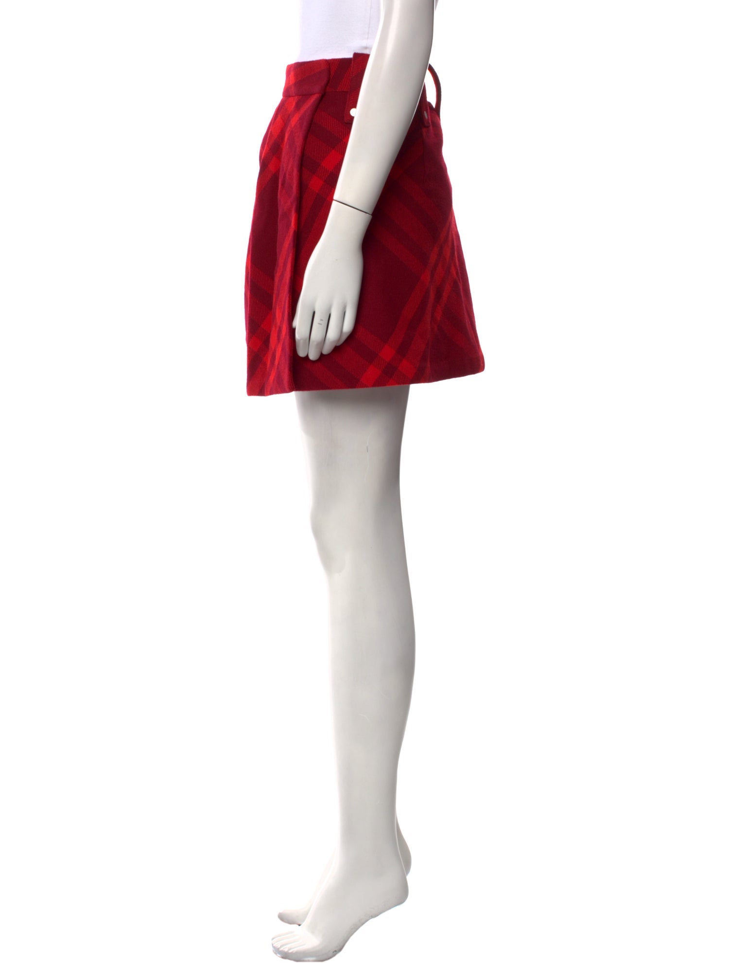 Burberry Wool Knee-Length Skirt w/ Tags