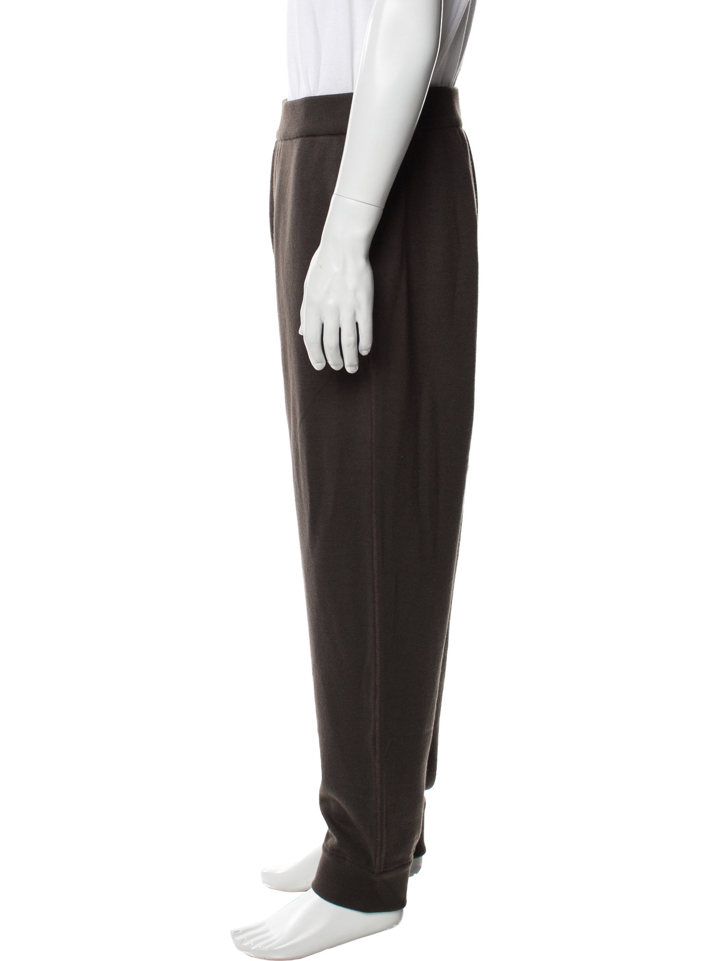 Burberry Wool Embroidered Accent Lounge Bottoms w/ Tags