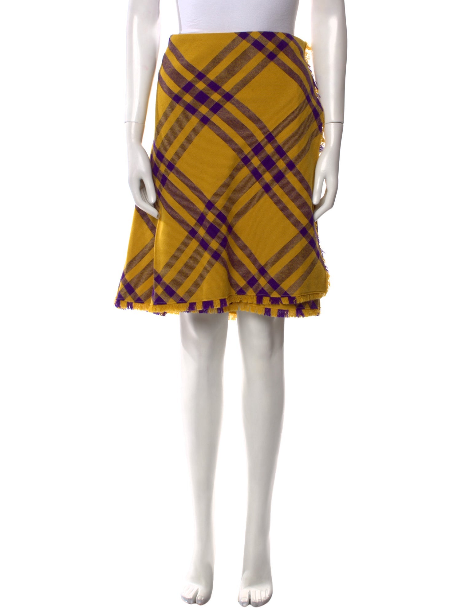 Burberry Wool Knee-Length Skirt w/ Tags