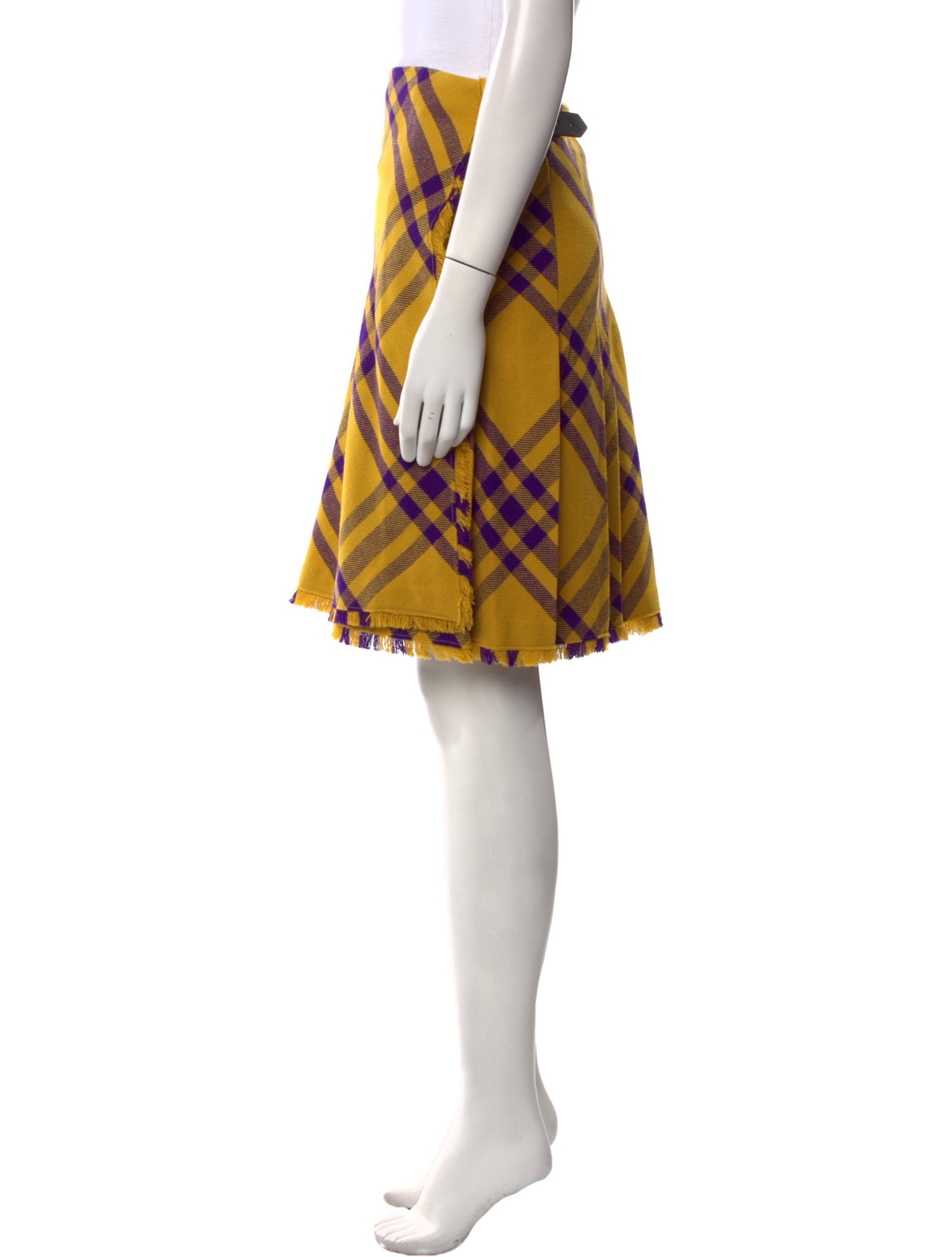 Burberry Wool Knee-Length Skirt w/ Tags