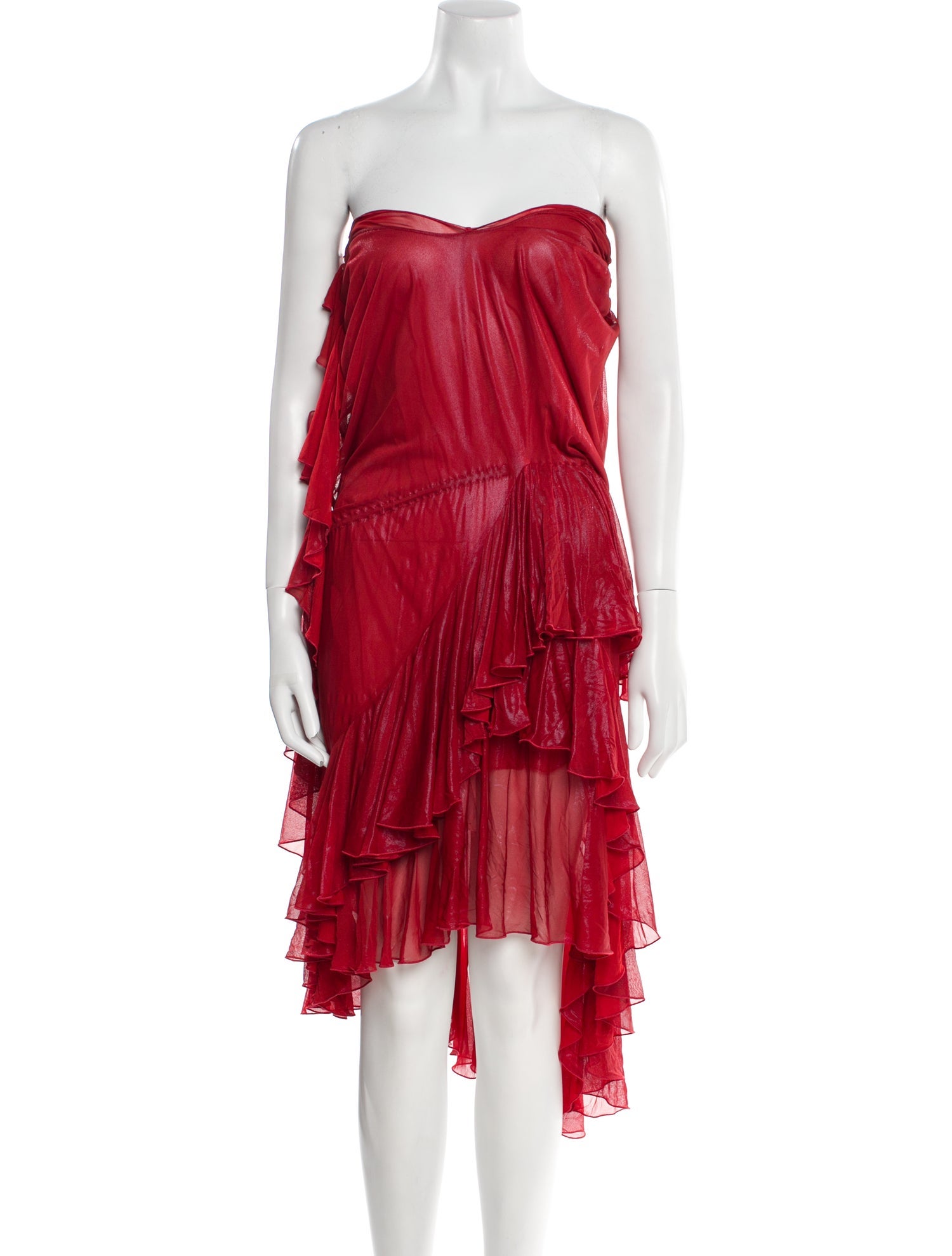 Burberry Strapless Long Dress w/ Tags