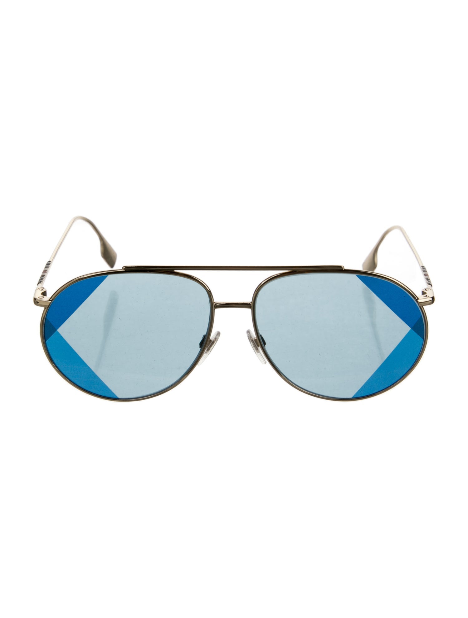 Burberry Aviator Mirrored Sunglasses