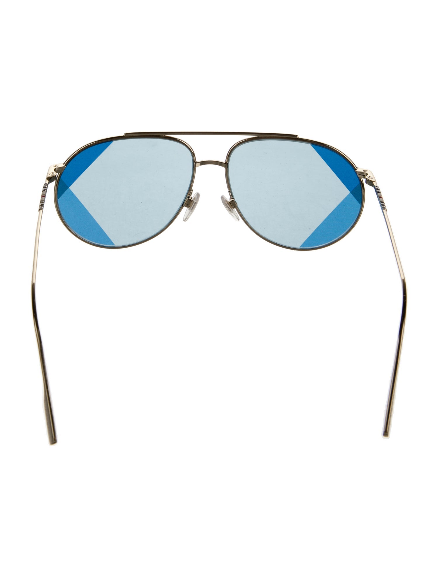 Burberry Aviator Mirrored Sunglasses