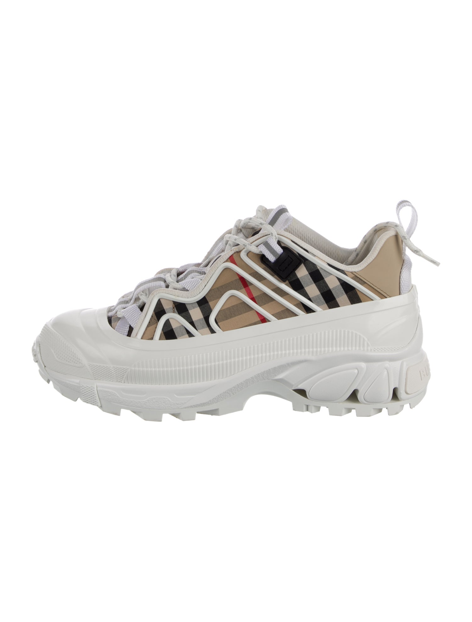 Burberry House Check Pattern Rubber Sneakers