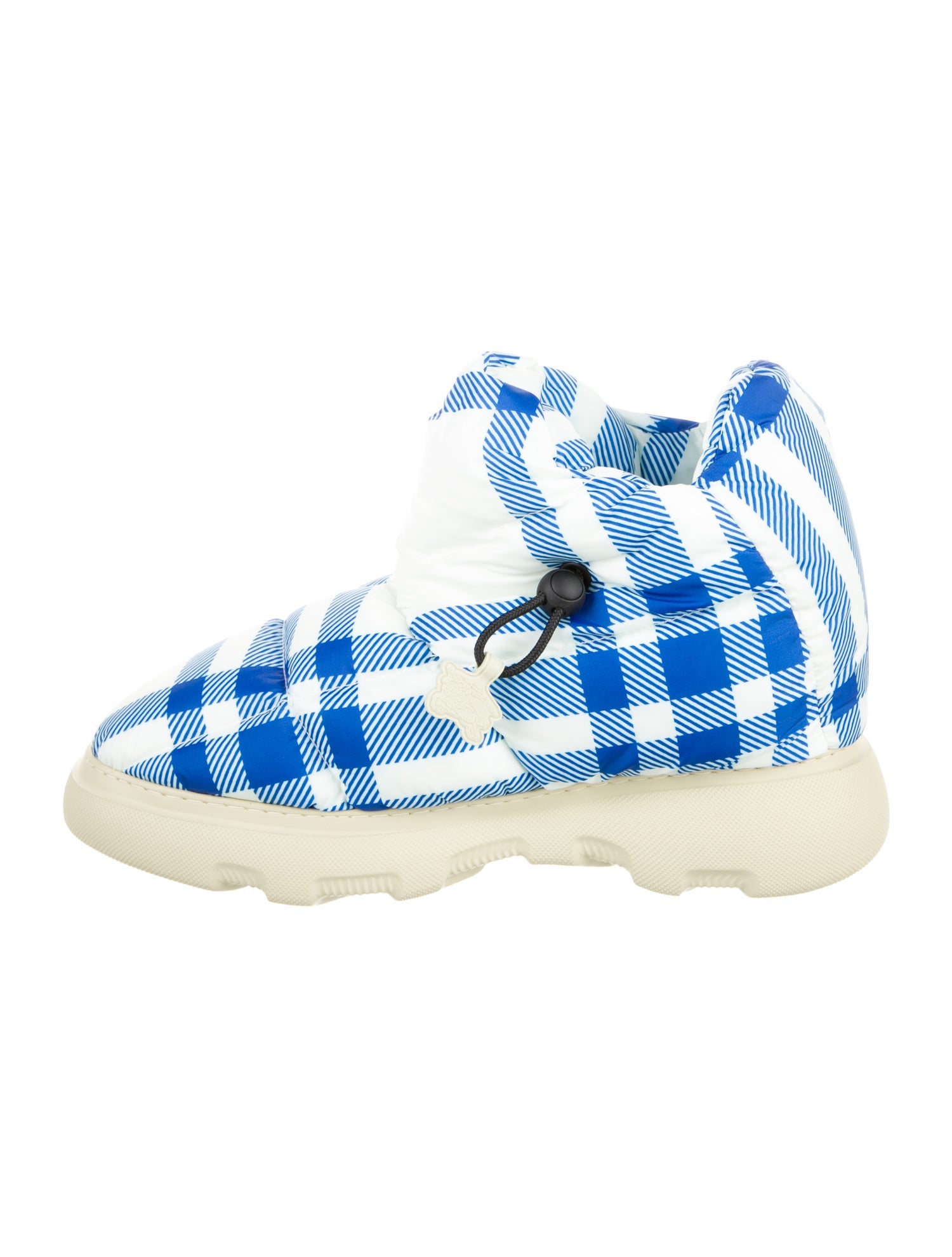 Burberry Nylon Striped Hiking Boots