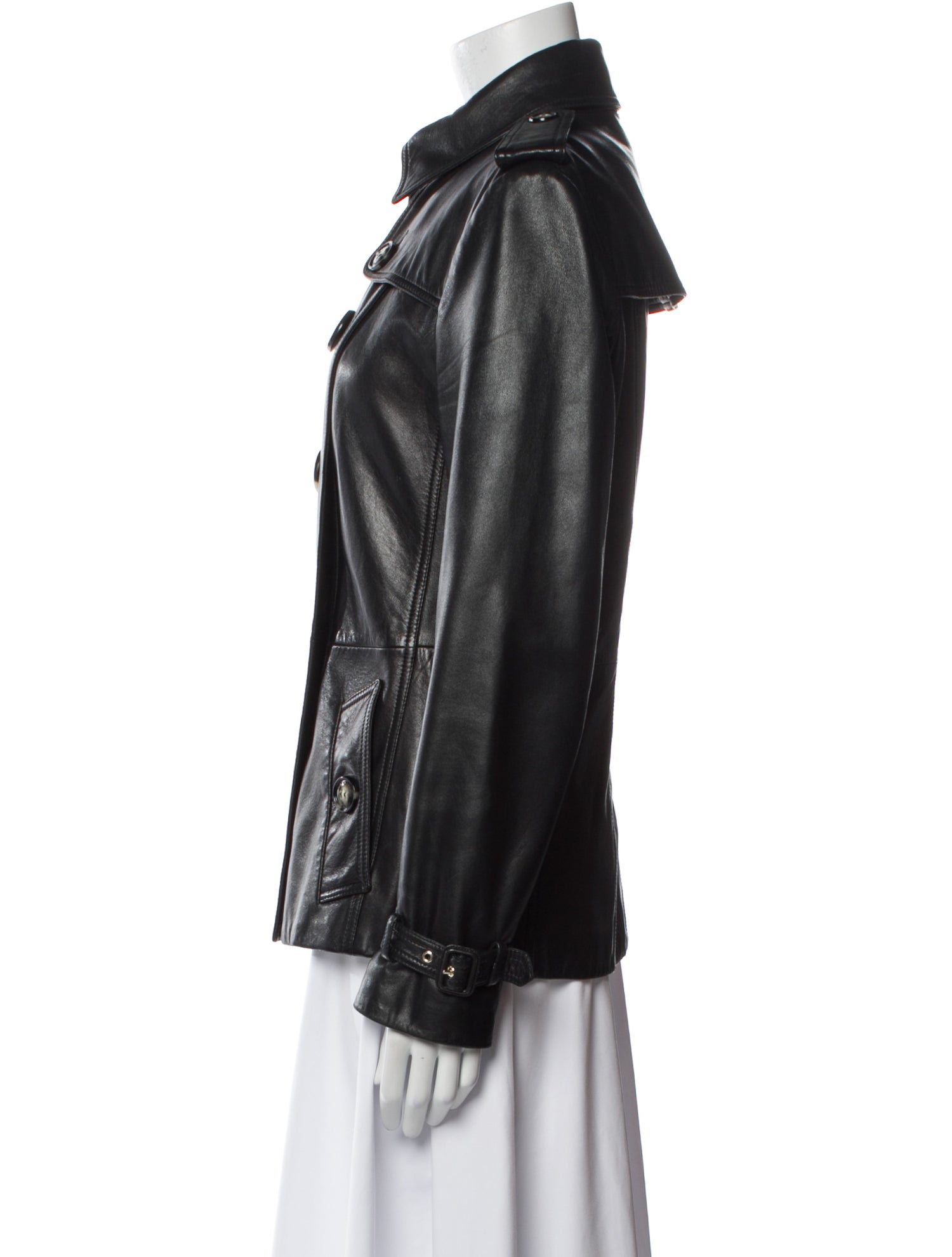 Burberry Leather Jacket