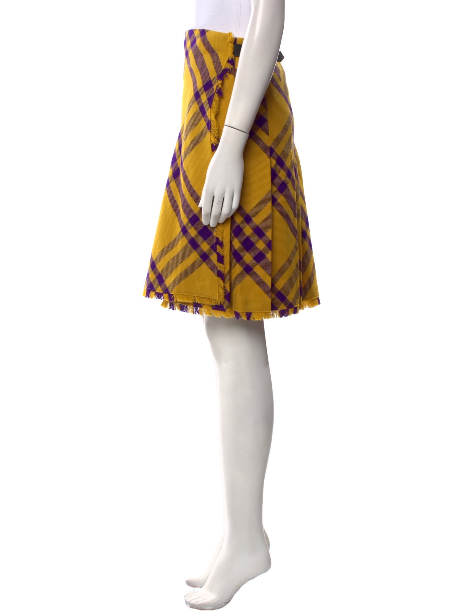 Burberry Wool Knee-Length Skirt w/ Tags