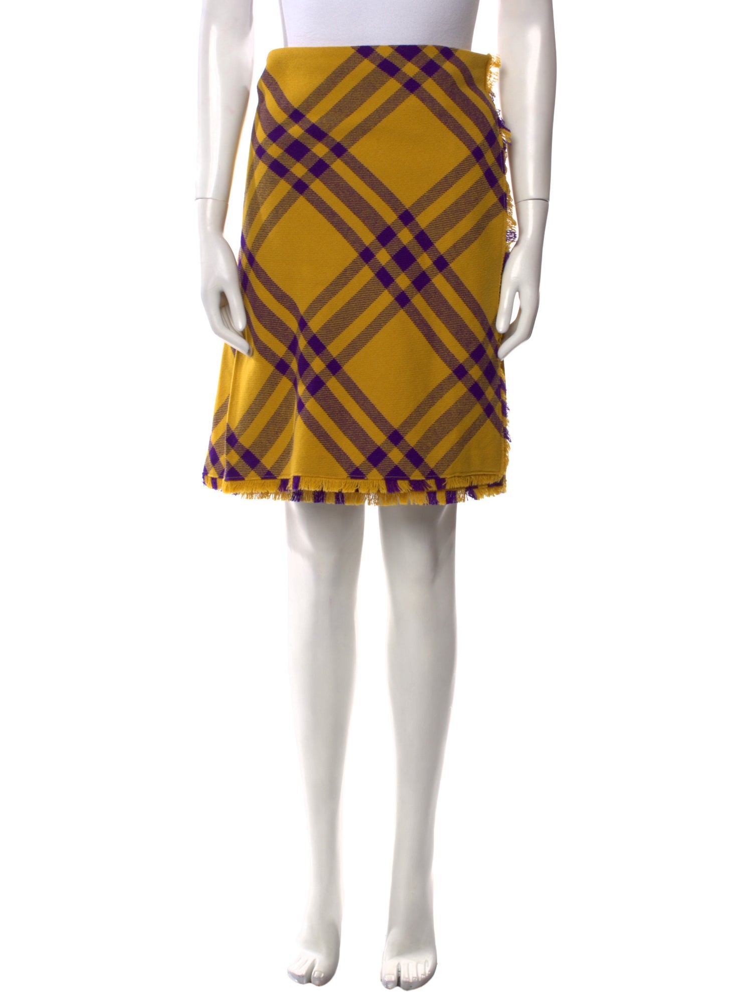 Burberry Wool Knee-Length Skirt w/ Tags