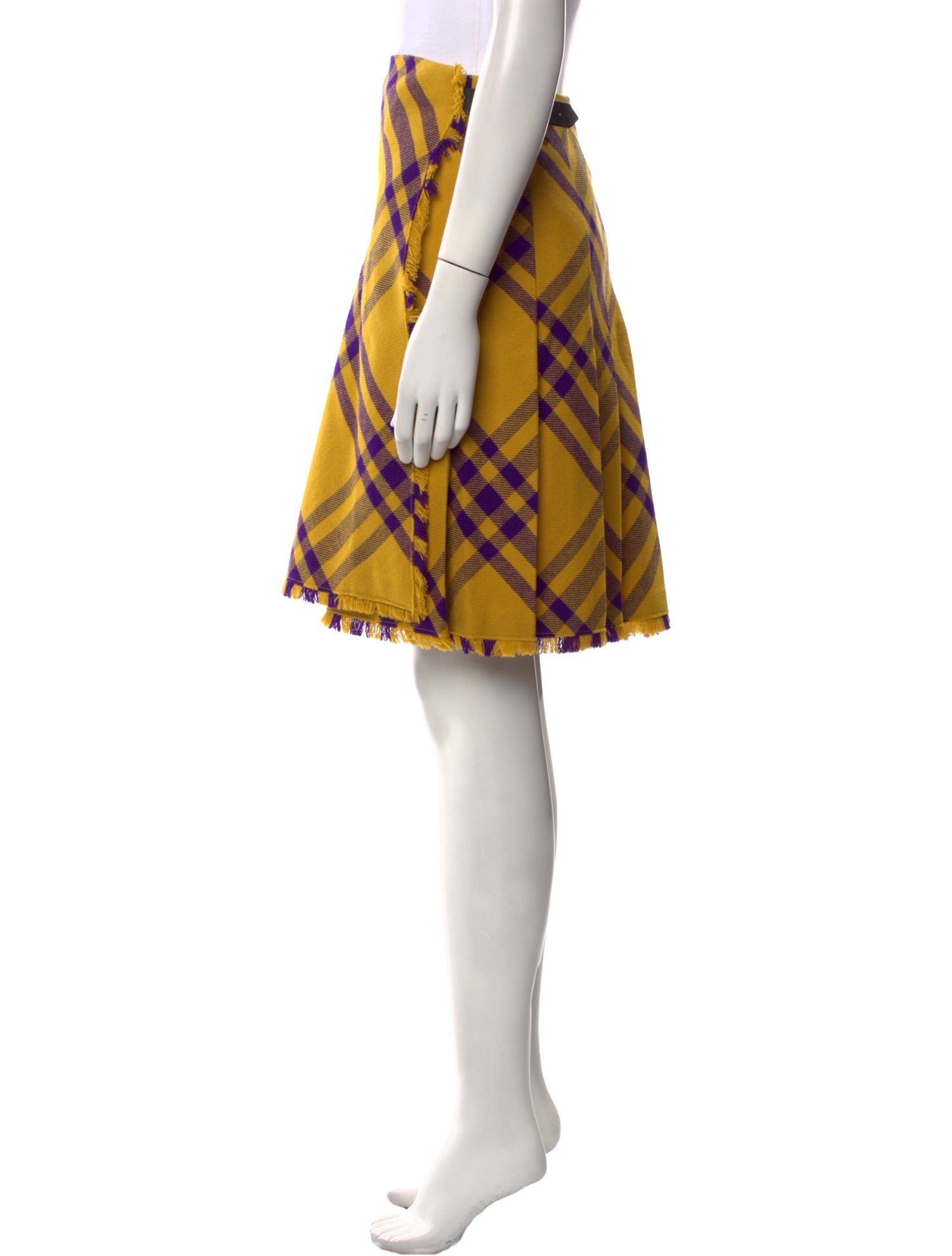 Burberry Wool Knee-Length Skirt w/ Tags